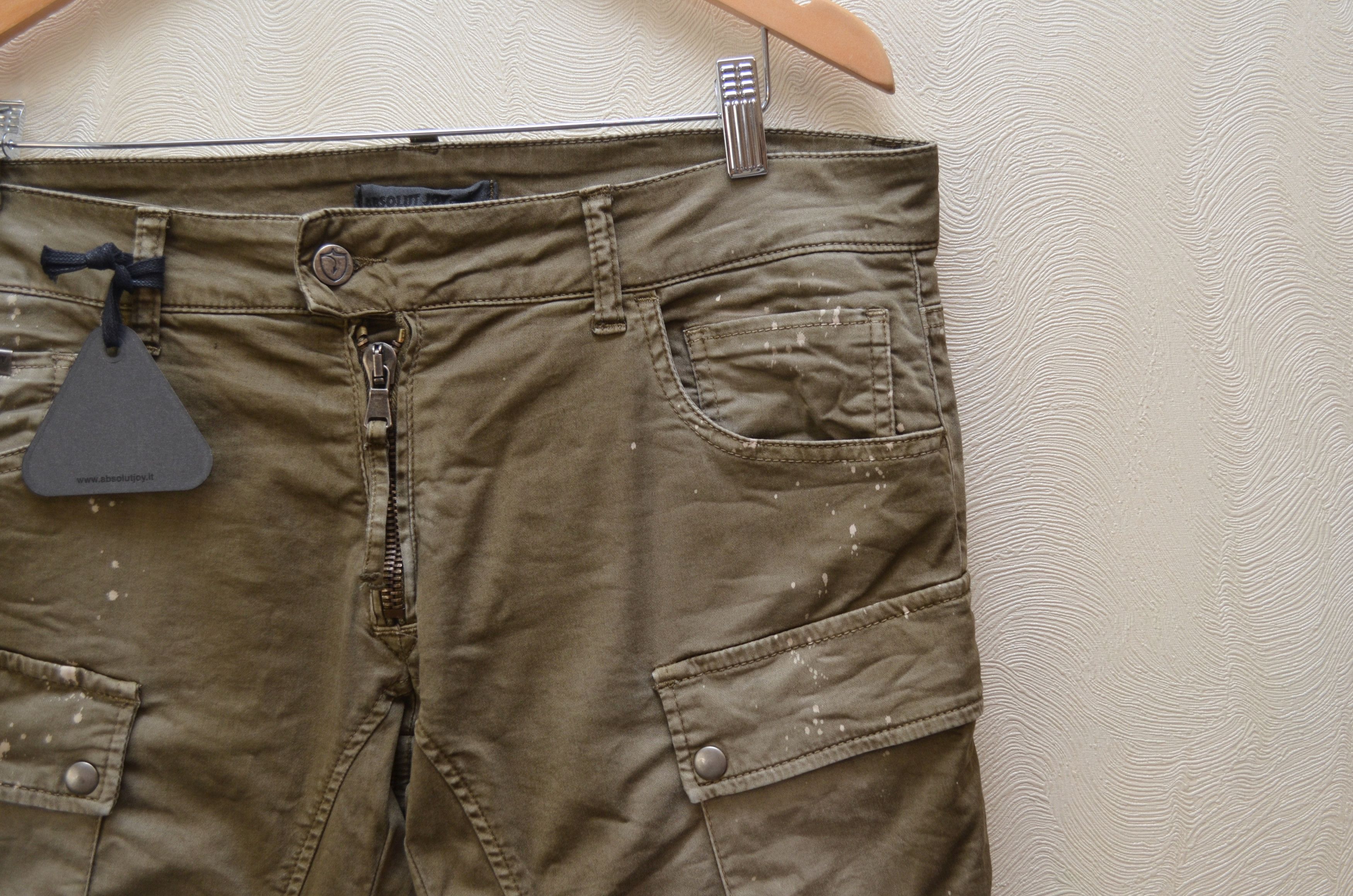 Other RARE 🔥 Absolut Joy Painted Cargo Pants Jeans Size W34 L32 Size US 34 / EU 50 - 3 Thumbnail