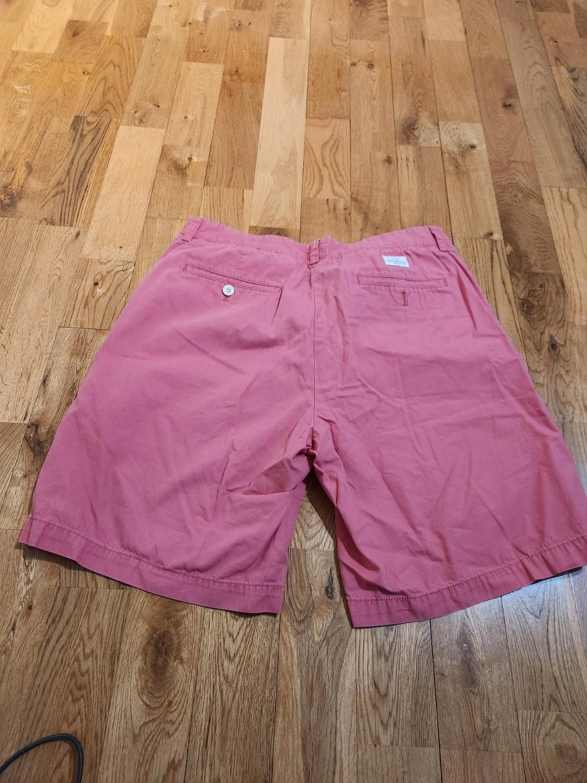 Vineyard Vines Vineyard Vines Casual Chino Shorts Pink Salmon Men's 33 Size US 33 - 3 Thumbnail