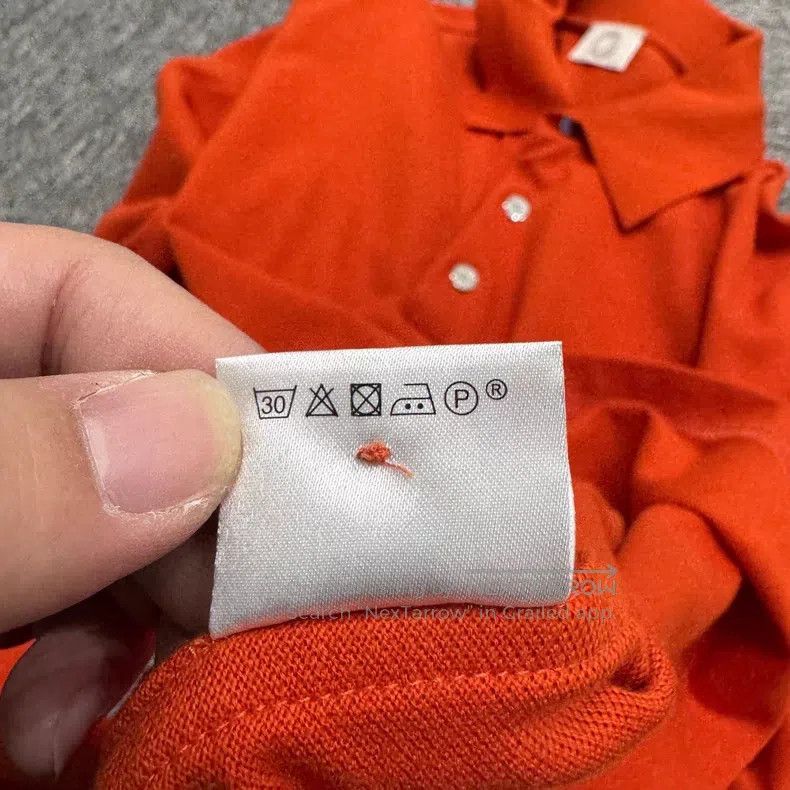 Hermes Hermes Orange Polo Long Sleeve Size US XS / EU 42 / 0 - 4 Thumbnail