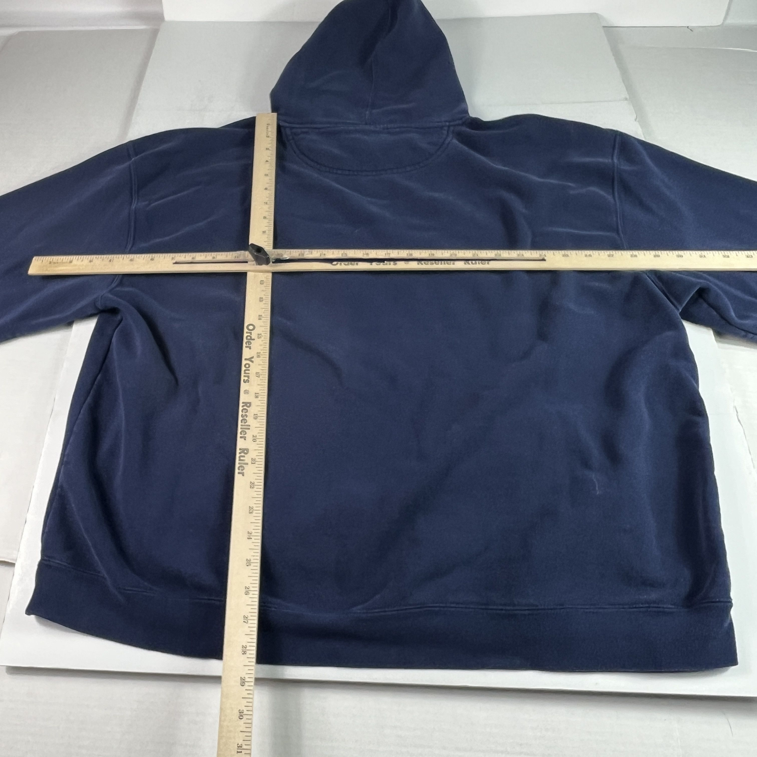 NCAA Pittsburgh Pitt Panthers Sweatshirt Blue Faded Hoodie Size US XXL / EU 58 / 5 - 13 Thumbnail