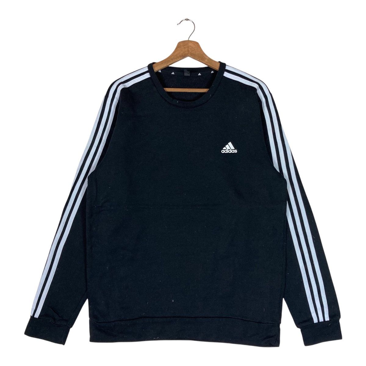 Vintage Adidas Mini Logo Pullover Jumper Sweatshirt
