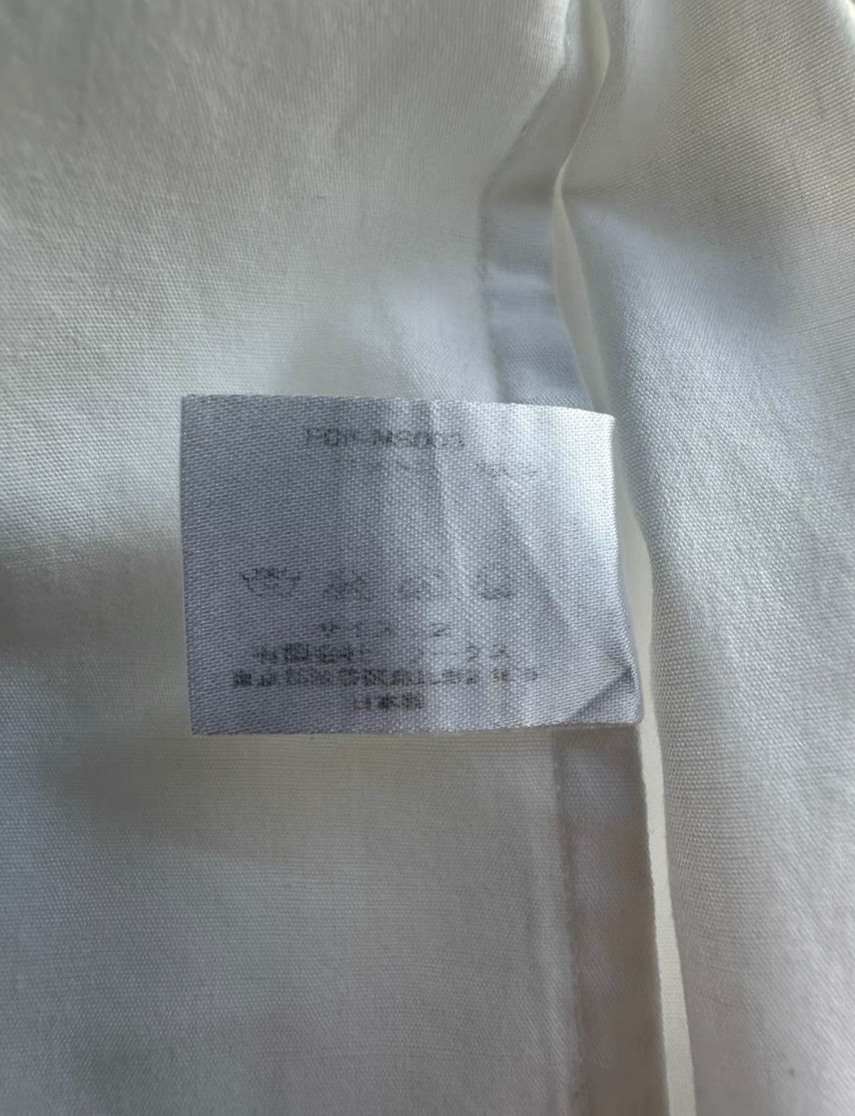 Number (N)ine Number Nine 06aw French cuff shirt Noir Size US M / EU 48-50 / 2 - 6 Thumbnail
