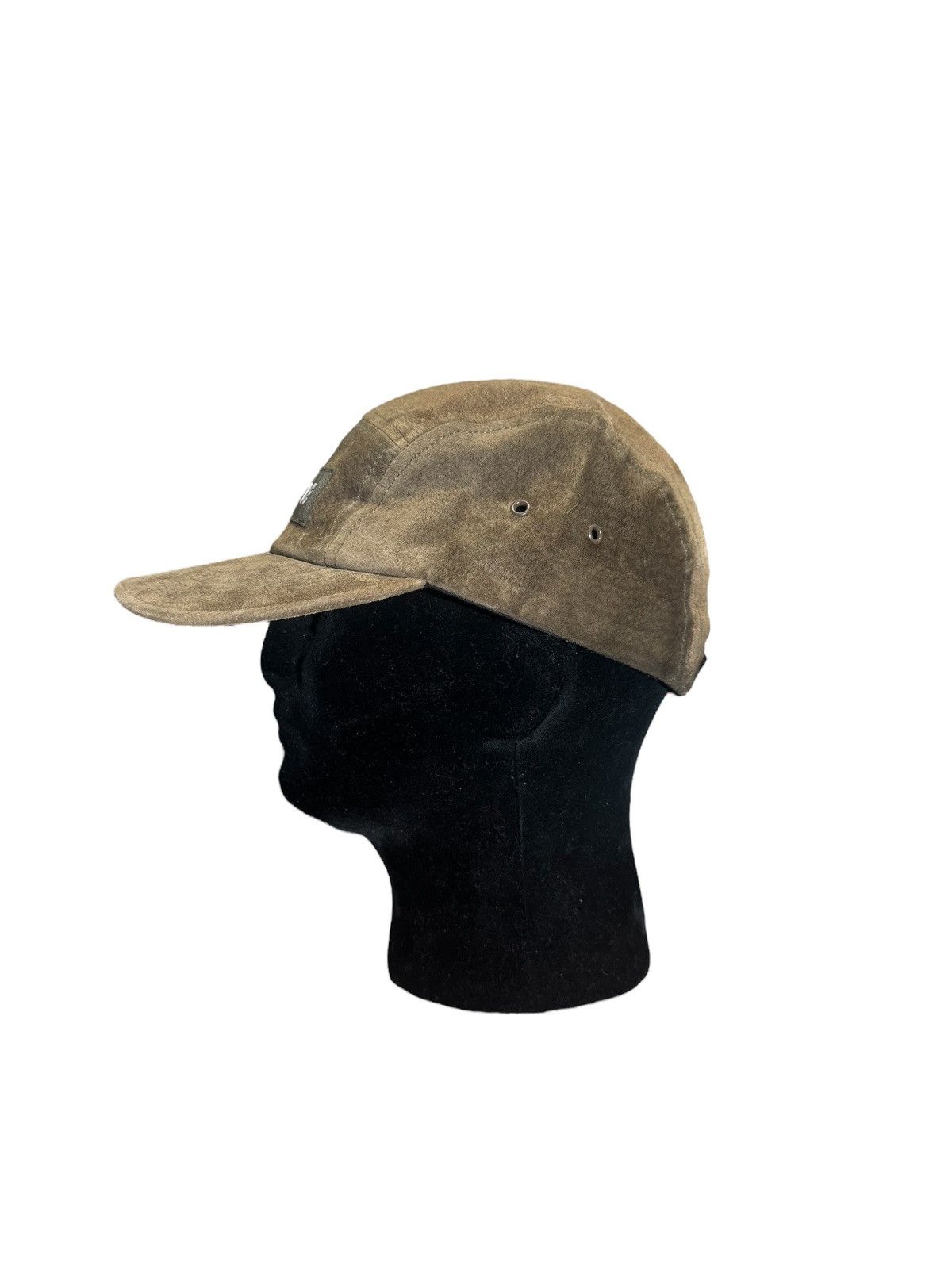 Supreme Supreme Suede Camp Cap Olive Green Size ONE SIZE - 7 Thumbnail