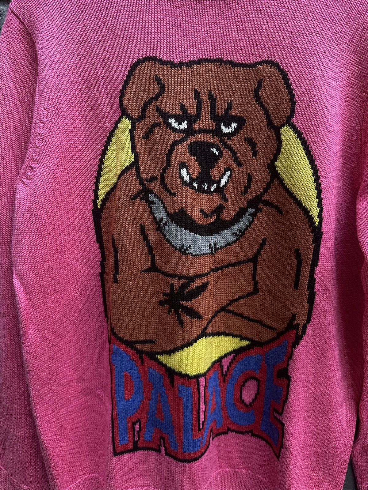 Palace Palace bulldog knit sweater Size US M / EU 48-50 / 2 - 2 Thumbnail