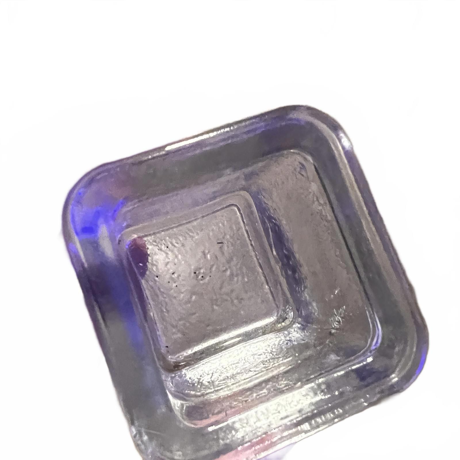 Other Clear Textured Glass Decorative Cube Size ONE SIZE - 6 Thumbnail