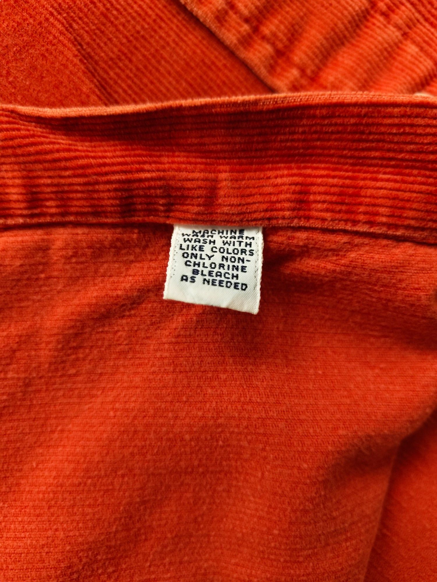 Ralph Lauren Ralph Lauren Orange Corduroy Shirt Size US L / EU 52-54 / 3 - 5 Thumbnail