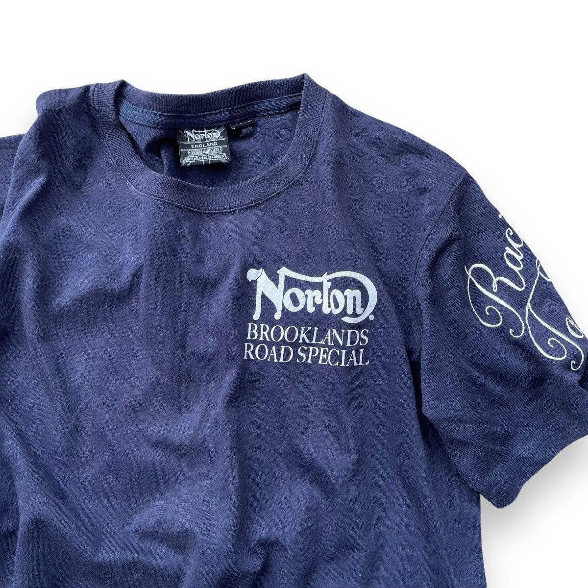 Norton × Vintage Norton England Brooklands Road Special Tee Size US L / EU 52-54 / 3 - 10 Thumbnail