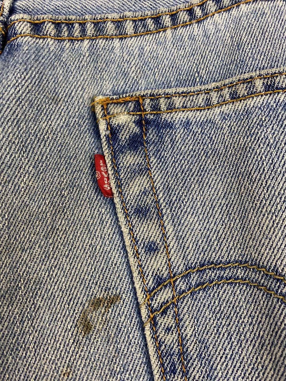 Levi's vintage levis 550 relaxed fit denim nice design Size US 34 / EU 50 - 5 Thumbnail