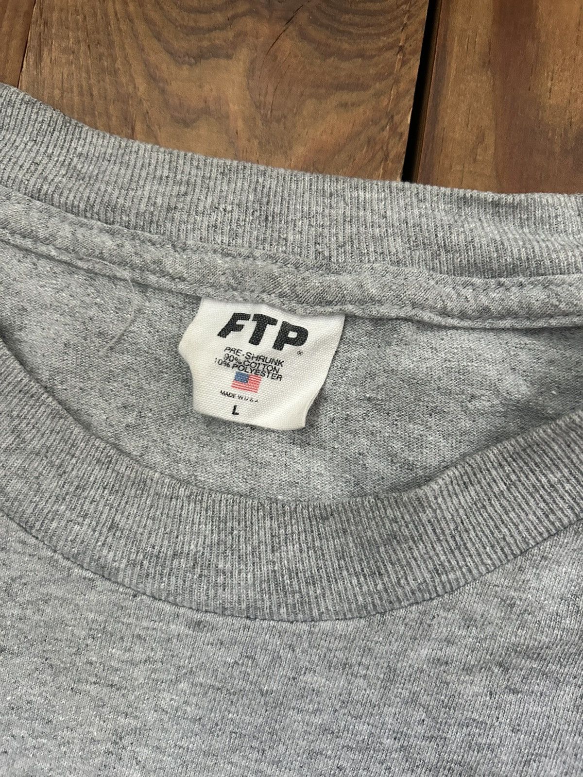 Fuck The Population FTP Death Series Grey Tee Shirt Size US L / EU 52-54 / 3 - 2 Thumbnail