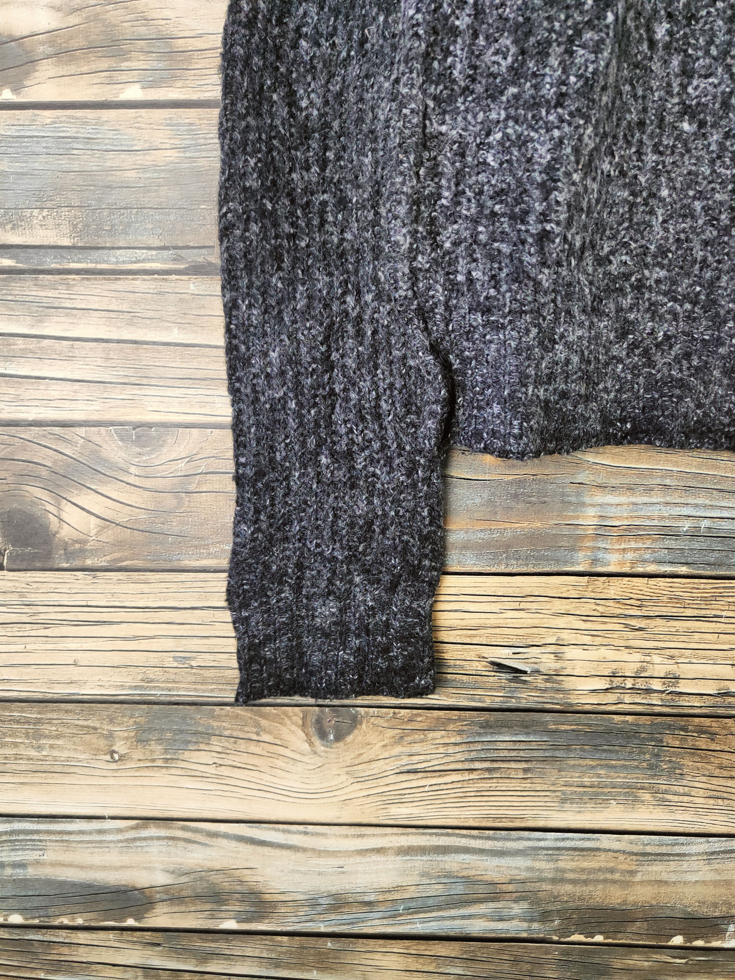 Japanese Brand DL Stooge&co Black Knitwear Sweatshirts #46-1002 Size M / US 6-8 / IT 42-44 - 4 Thumbnail