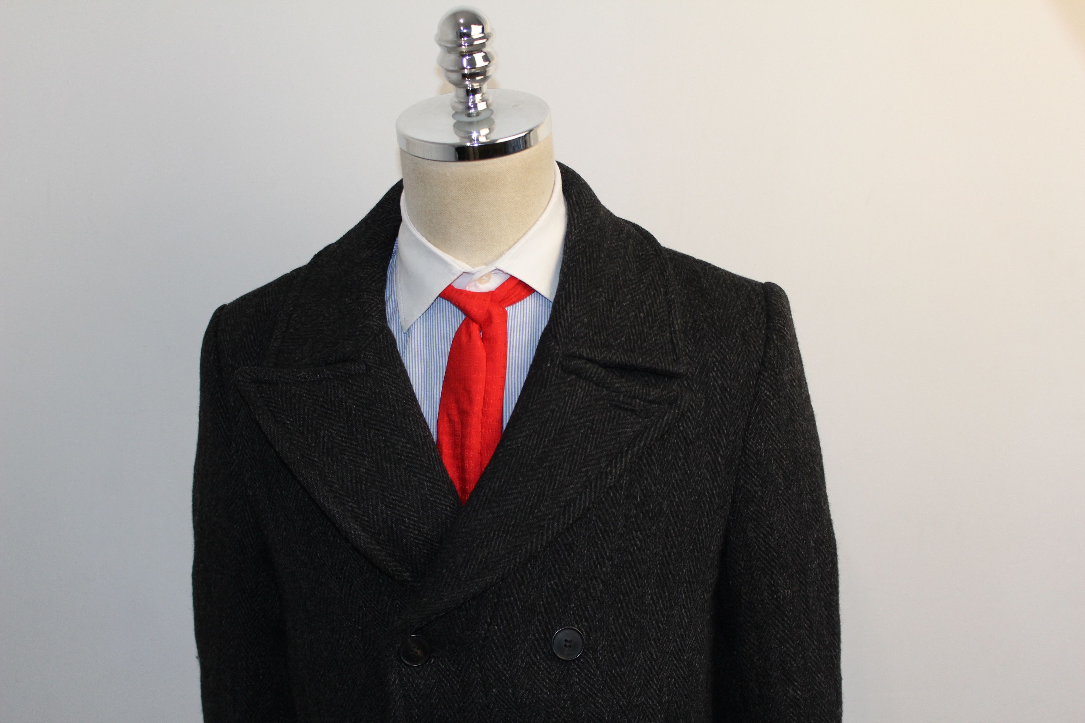 Allsaints Allsaints Spitalfields Thick Wool Trench Blazer Jacket Size US M / EU 48-50 / 2 - 6 Thumbnail