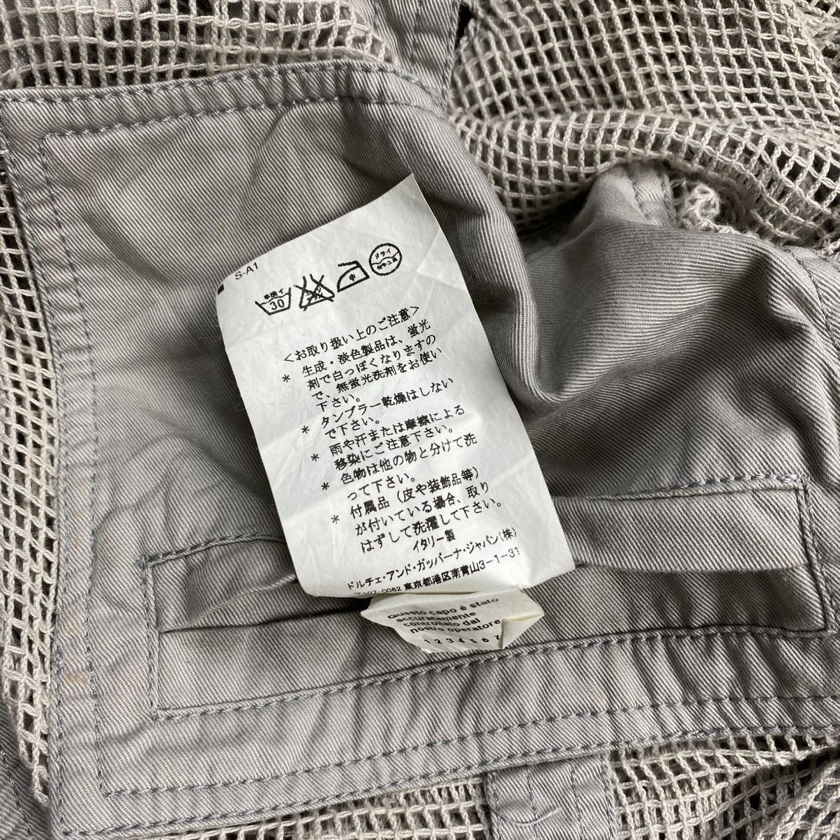 Dolce & Gabbana FW 2007 Dolce & Gabbana Archive Mesh Bondage Bomber Jacket Size US M / EU 48-50 / 2 - 16 Thumbnail