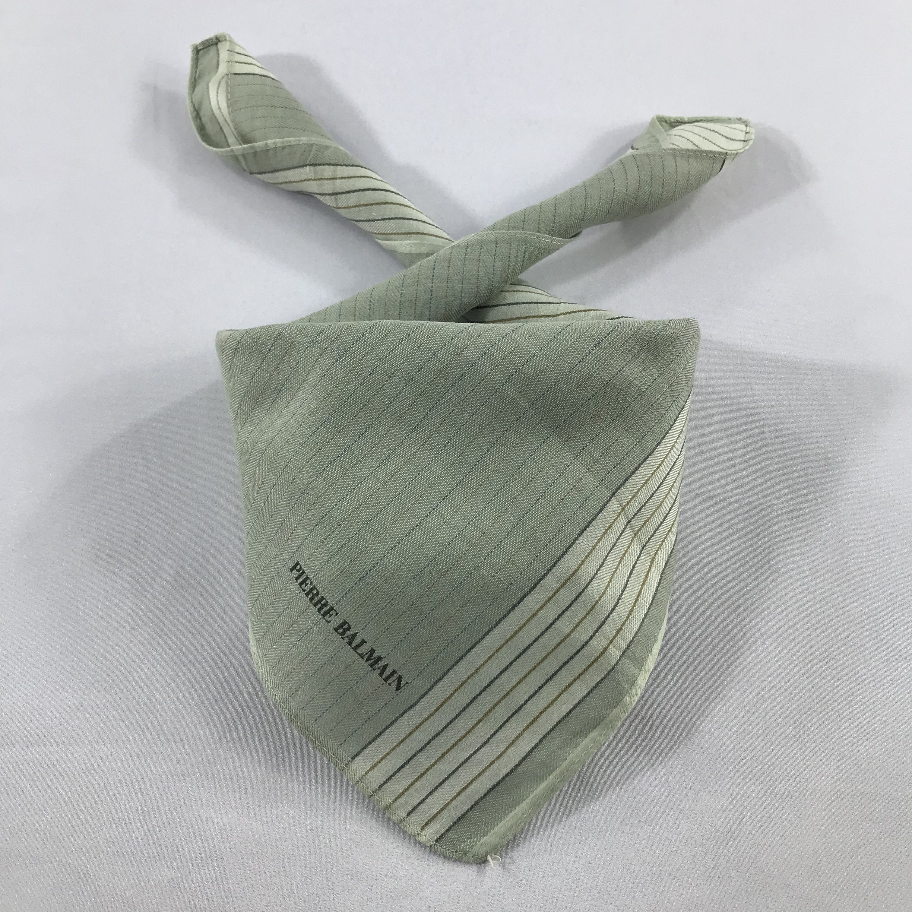 Pierre Balmain × Vintage Pierre Balmain Bandana / Handkerchief / Neckerchief - S2489 Size ONE SIZE - 3 Thumbnail