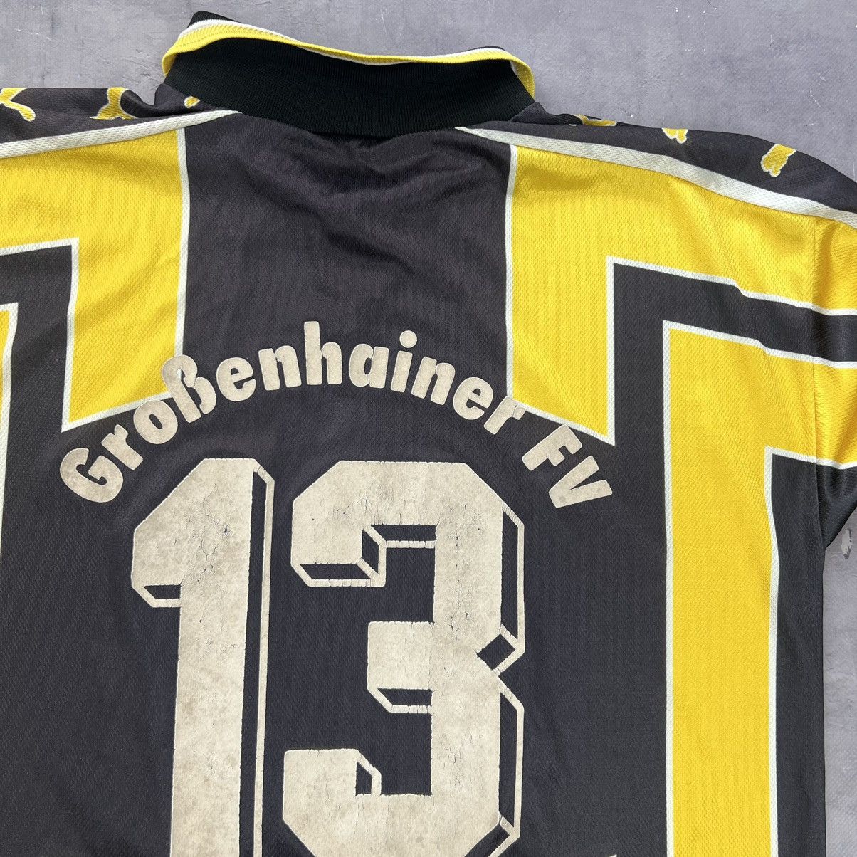 Puma Rare! Puma Grobenhainer FV 13 Soccer Jersey Shirt Sleeve 90s Size US L / EU 52-54 / 3 - 20 Thumbnail
