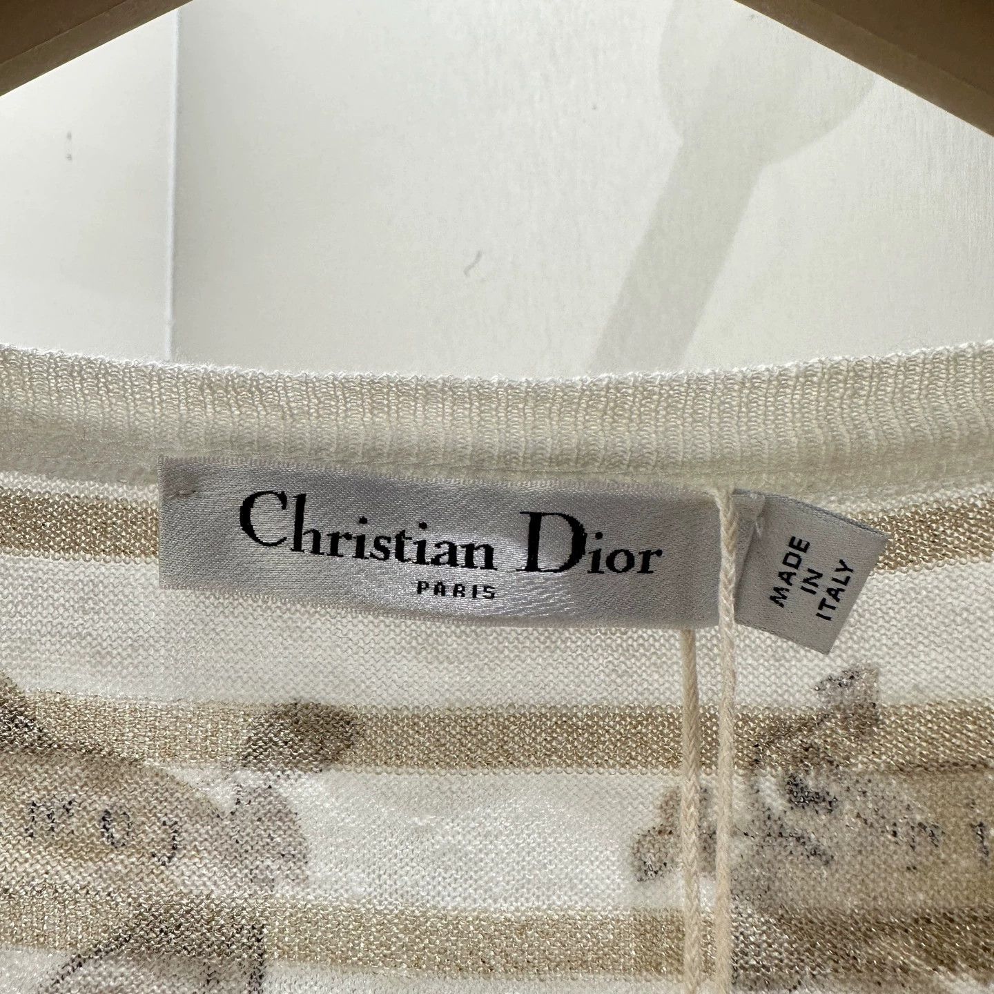 Christian Dior Monsieur Dior 25SS Pentagram Stripe Linen Long Sleeve 36 Size XS / US 0-2 / IT 36-38 - 3 Thumbnail