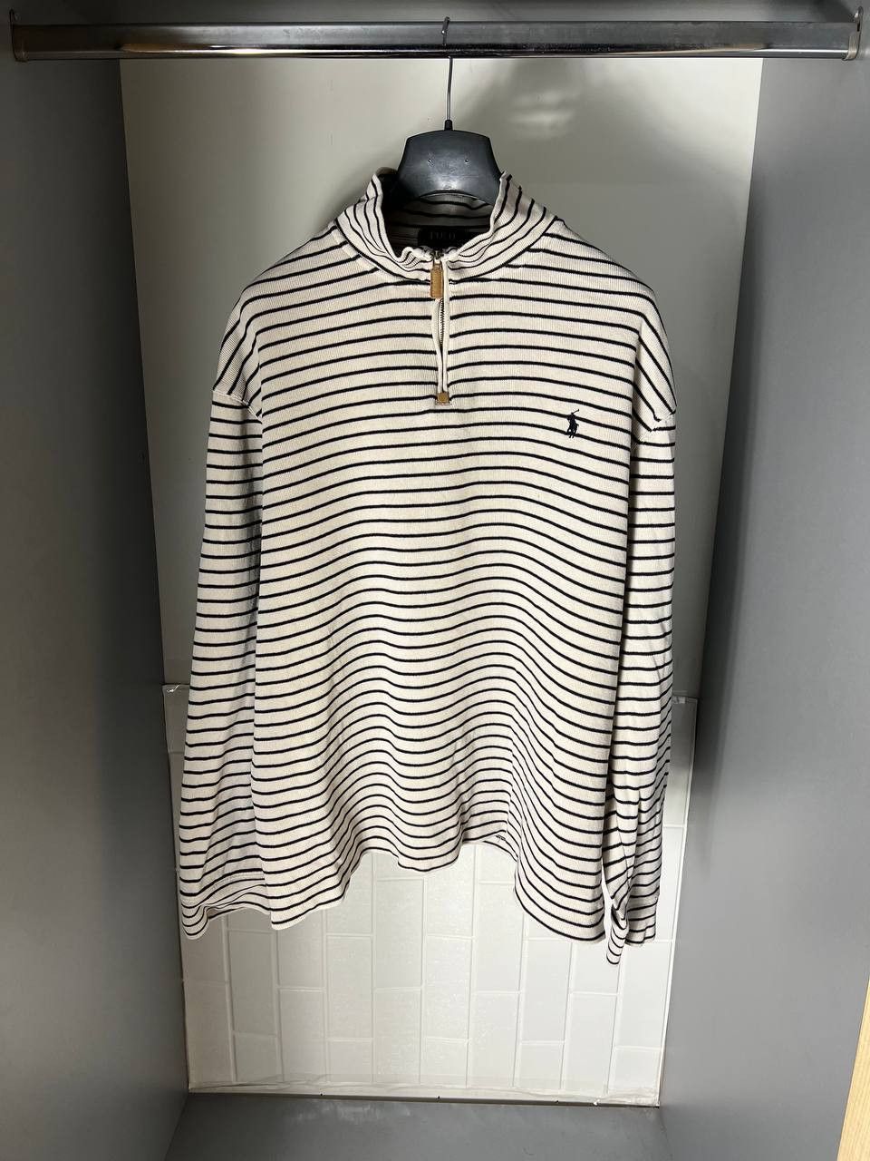 Polo Ralph Lauren VINTAGE POLO RALPH LAUREN 1/3 ZIP DESIGNER SWEATER CASUAL Size US XXL / EU 58 / 5 - 1 Thumbnail
