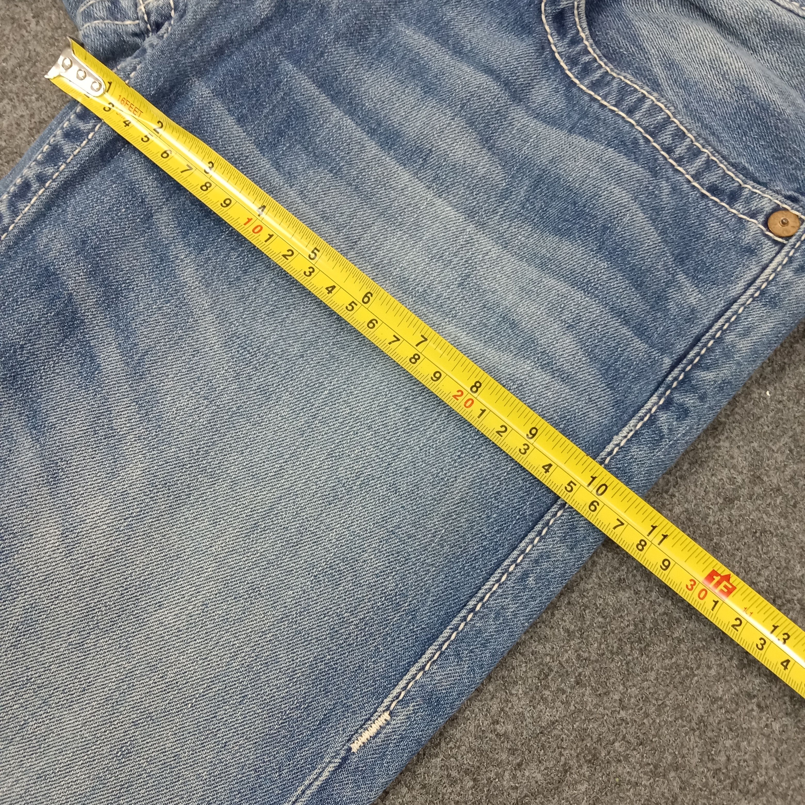 True Religion True Religion American Bootcut Denim Jeans C258N23 Size US 33 - 12 Thumbnail