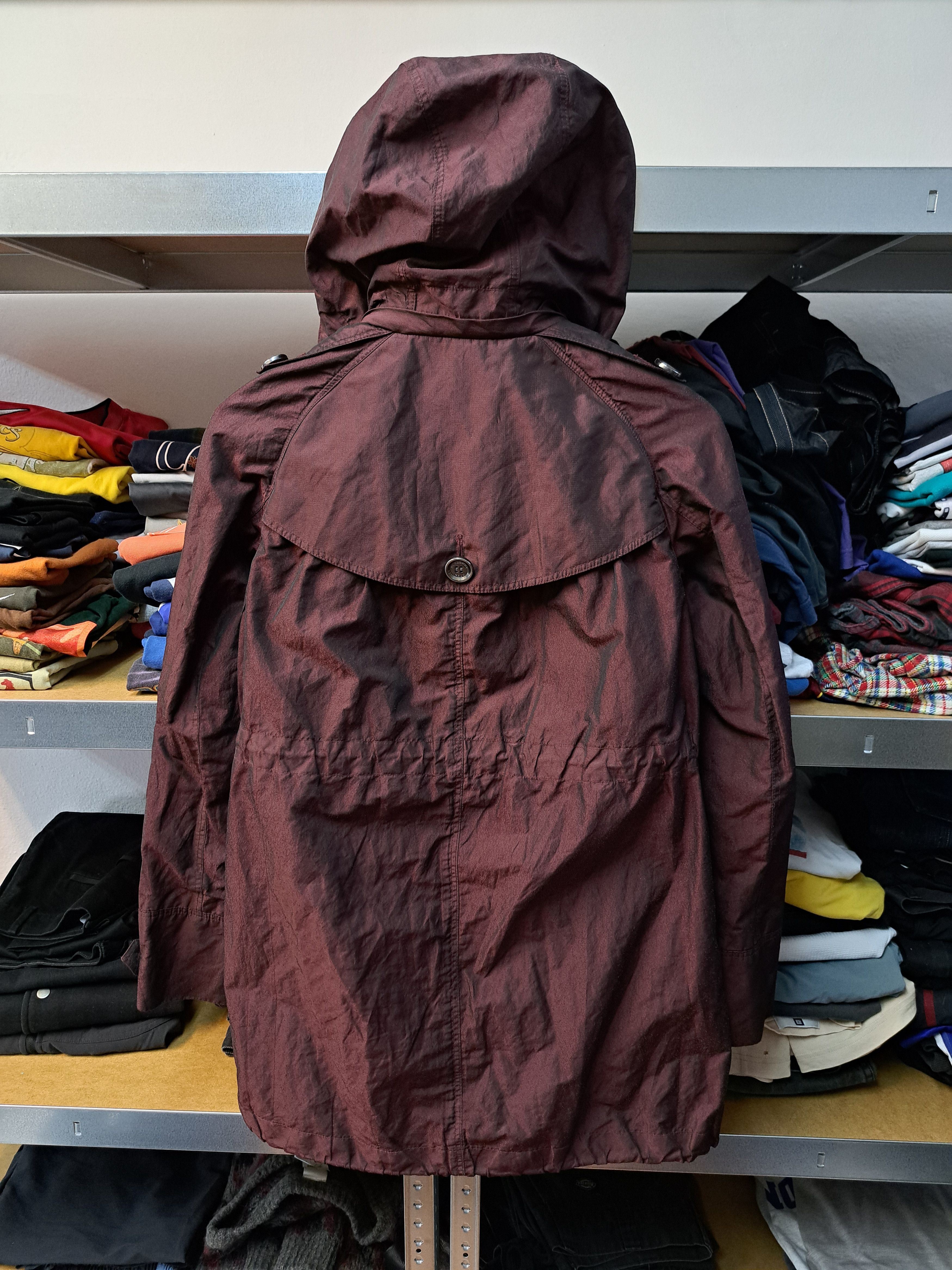Burberry Burberry Hooded Metal Trench Coat Old Money Casual Size XS / US 0-2 / IT 36-38 - 5 Thumbnail