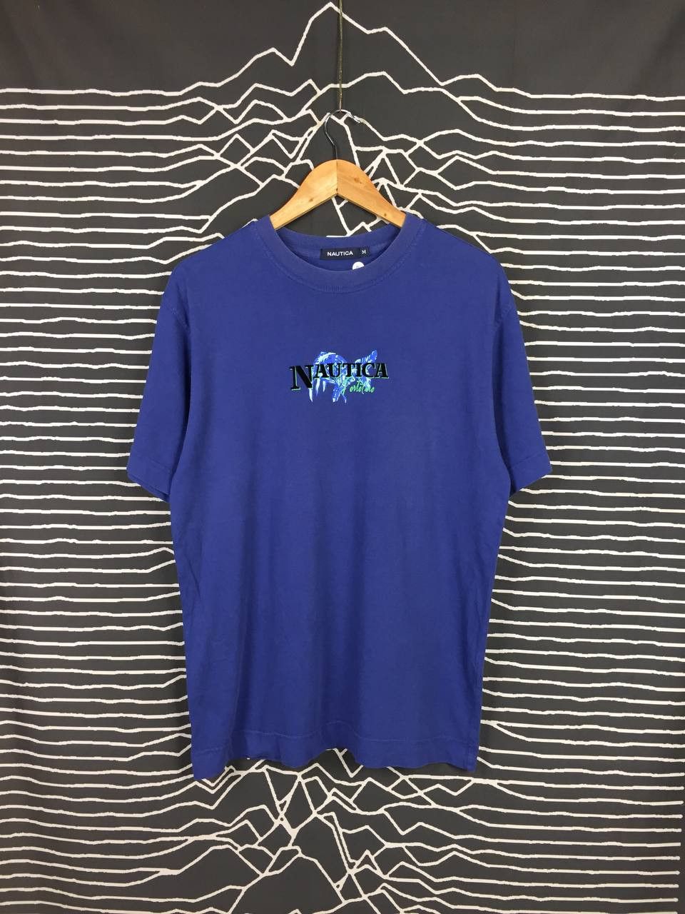 Nautica × Vintage Vtg Nautica Portofino Boat Water Sailing Graphic Tee Size US M / EU 48-50 / 2 - 4 Thumbnail