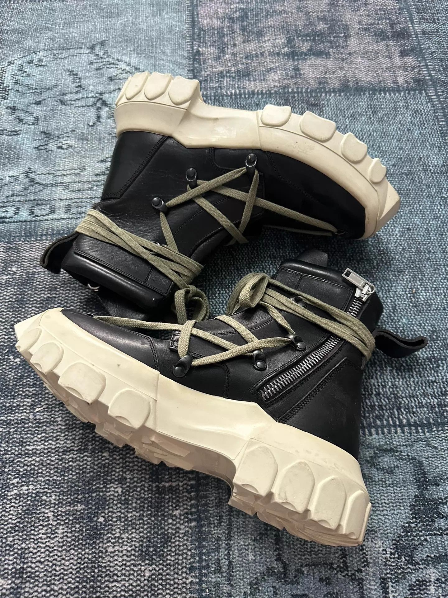 Rick Owens Rick Owens Pentagram Octopus Sole Boots 39 (40) Size US 6 / EU 39 - 1 Thumbnail