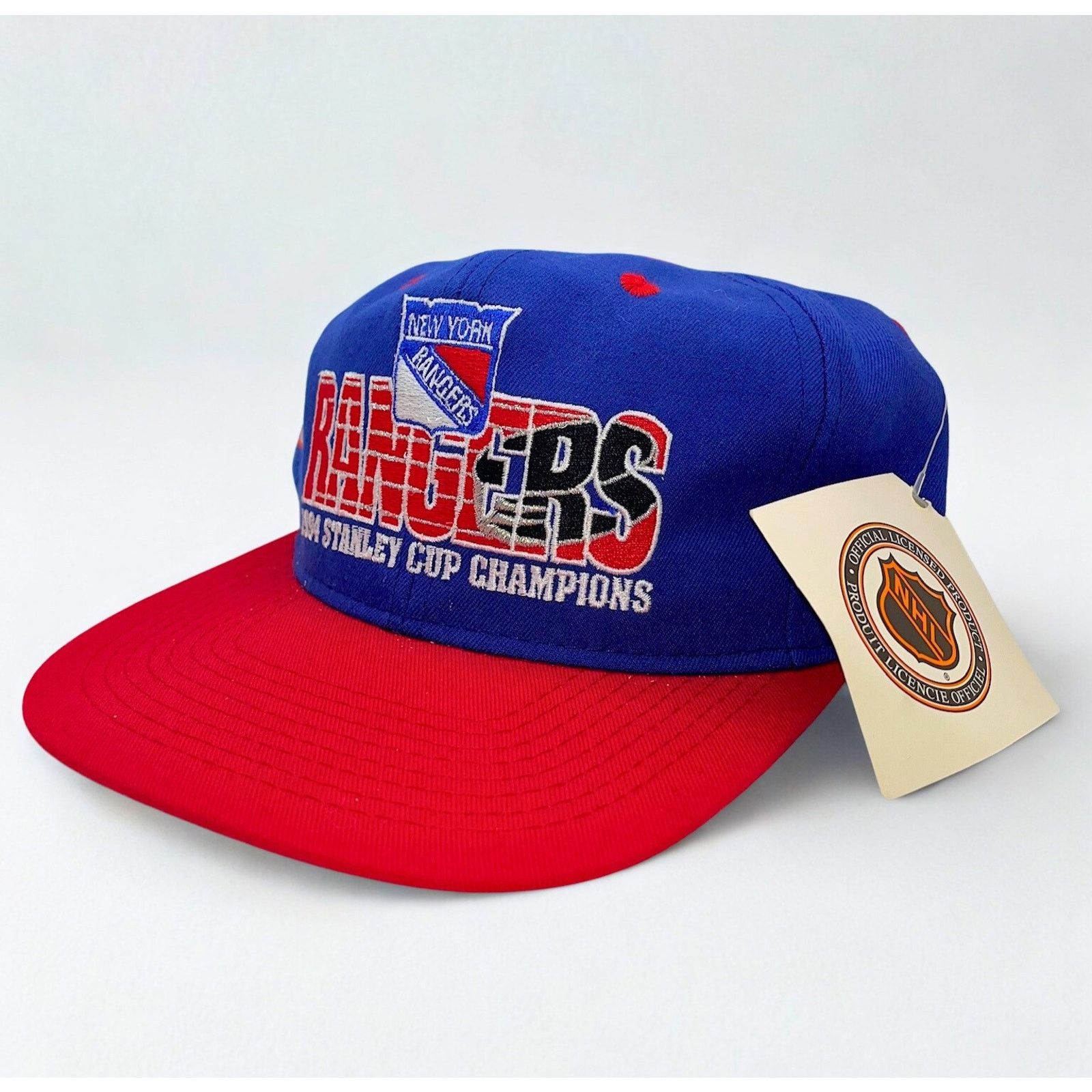 NHL New York Rangers 1994 Stanley Cup Champs #1 Apparel Snapback Size ONE SIZE - 7 Thumbnail