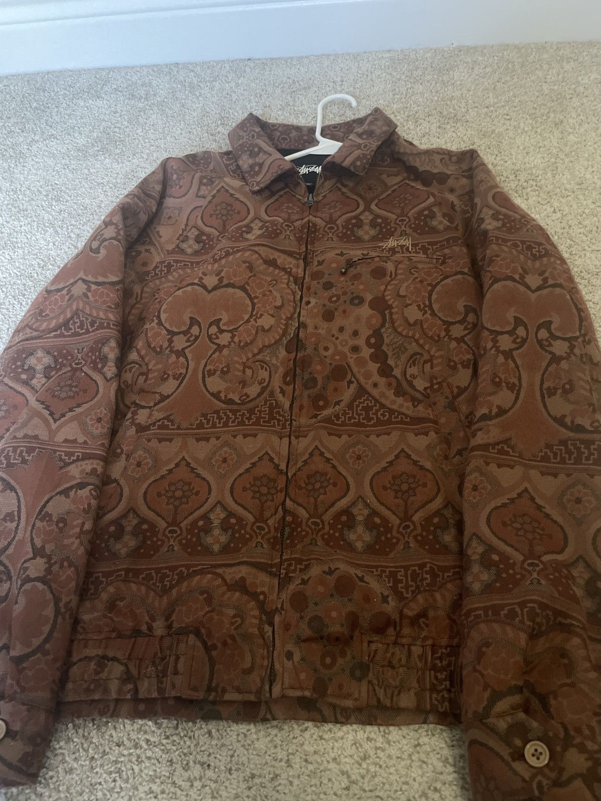 Paisley Zip Up
