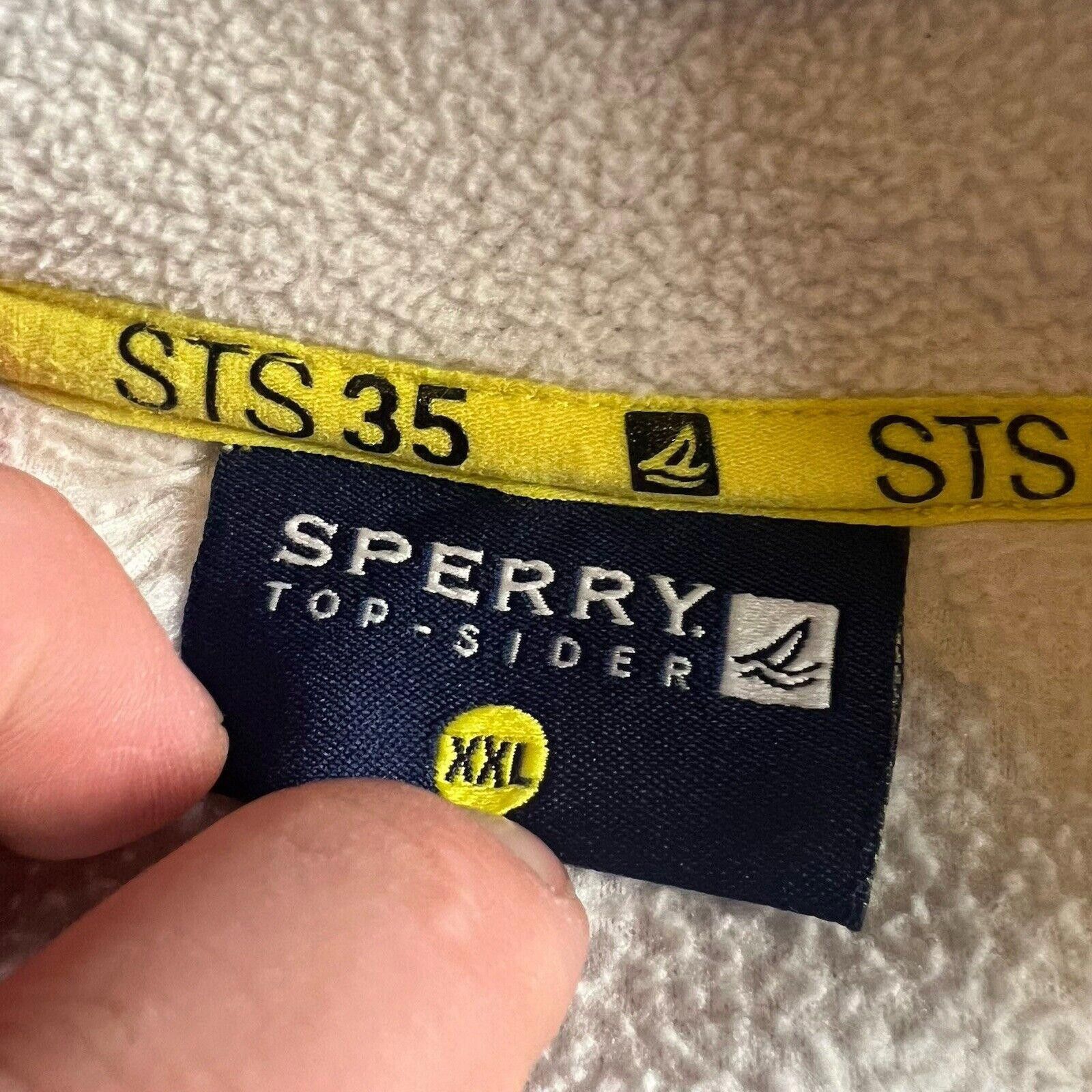 Sperry Sperry STS35 Top-Sider Pullover 1/4 Zip Fleece Jacket Sz 2XL Size US XXL / EU 58 / 5 - 4 Thumbnail