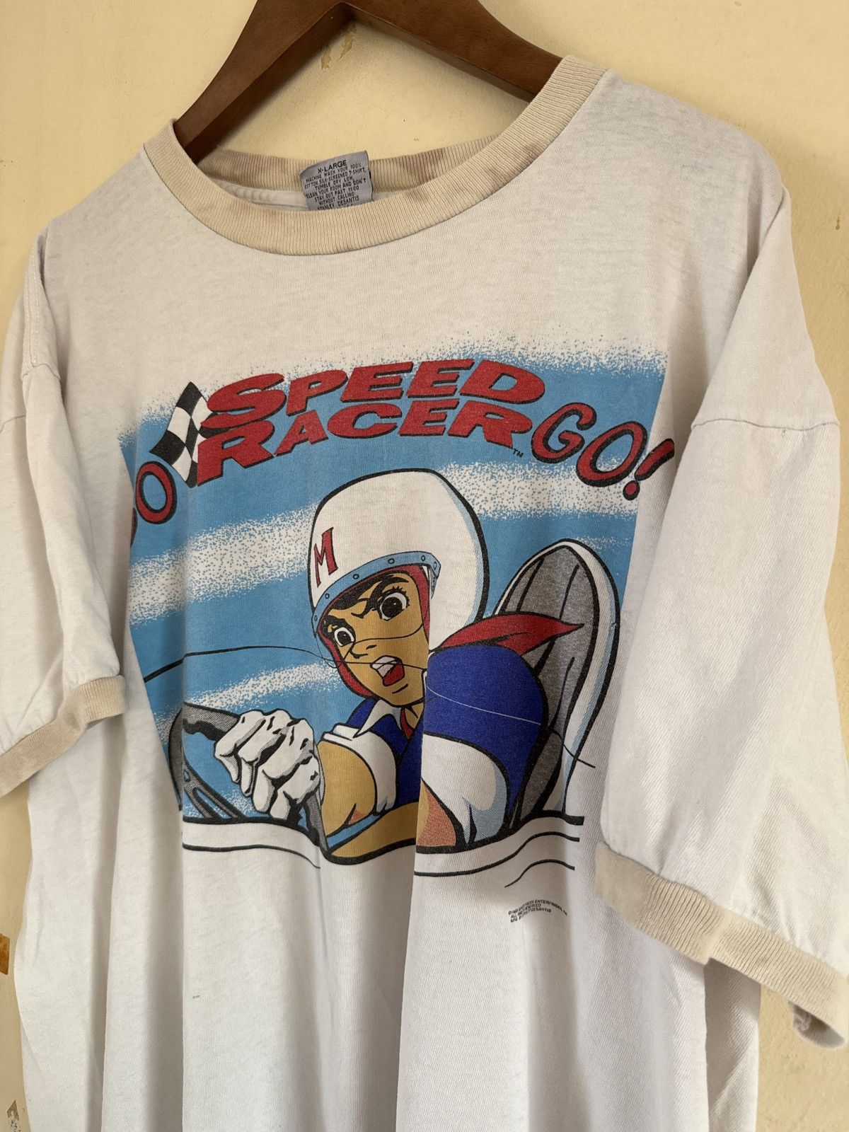 Japanese Brand × Vintage *RARE* VINTAGE 90s 1993 STANLEY DESANTIS SPEED RACER ANIME Size US XL / EU 56 / 4 - 2 Thumbnail