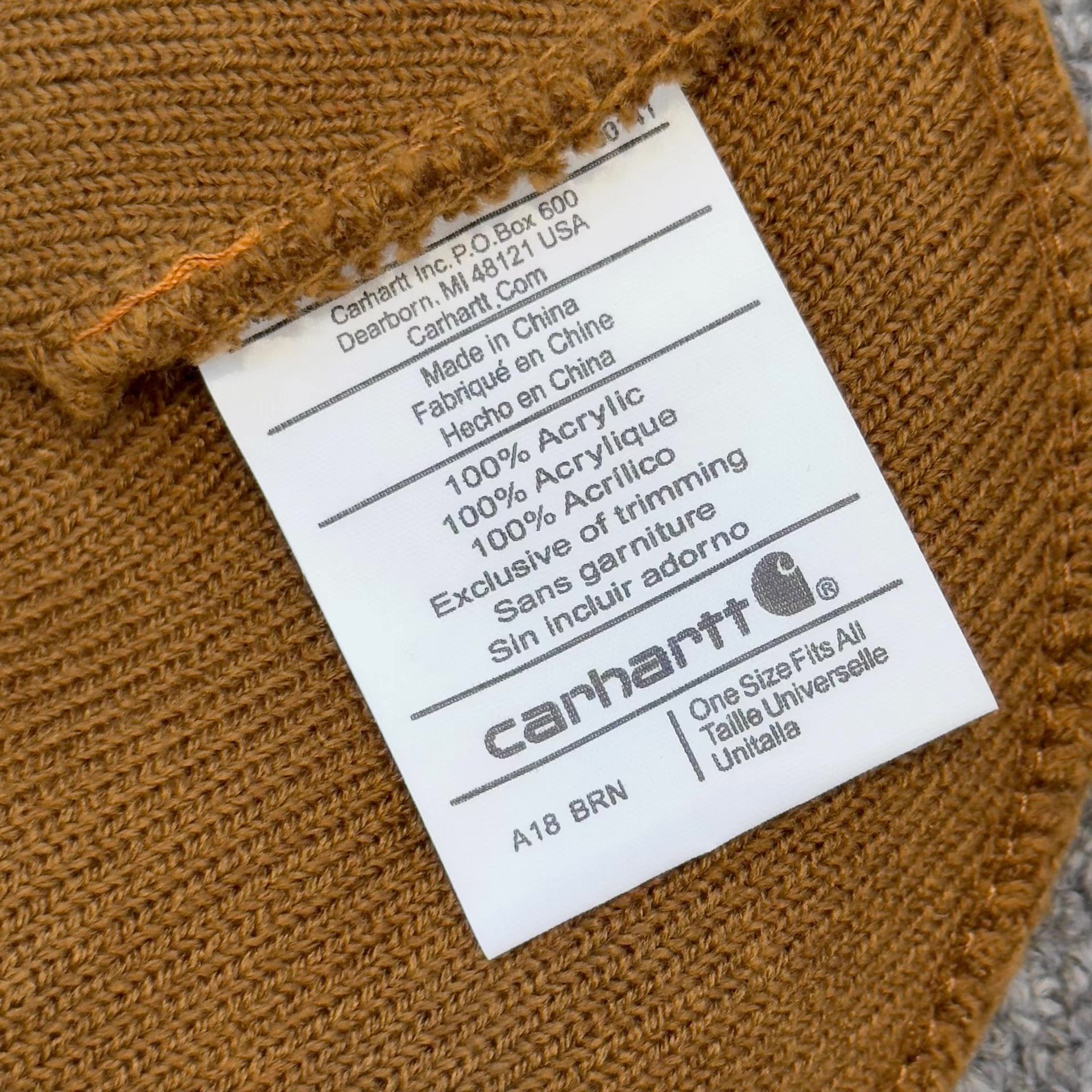 Carhartt Carhartt Beanie Q5 Size ONE SIZE - 4 Thumbnail