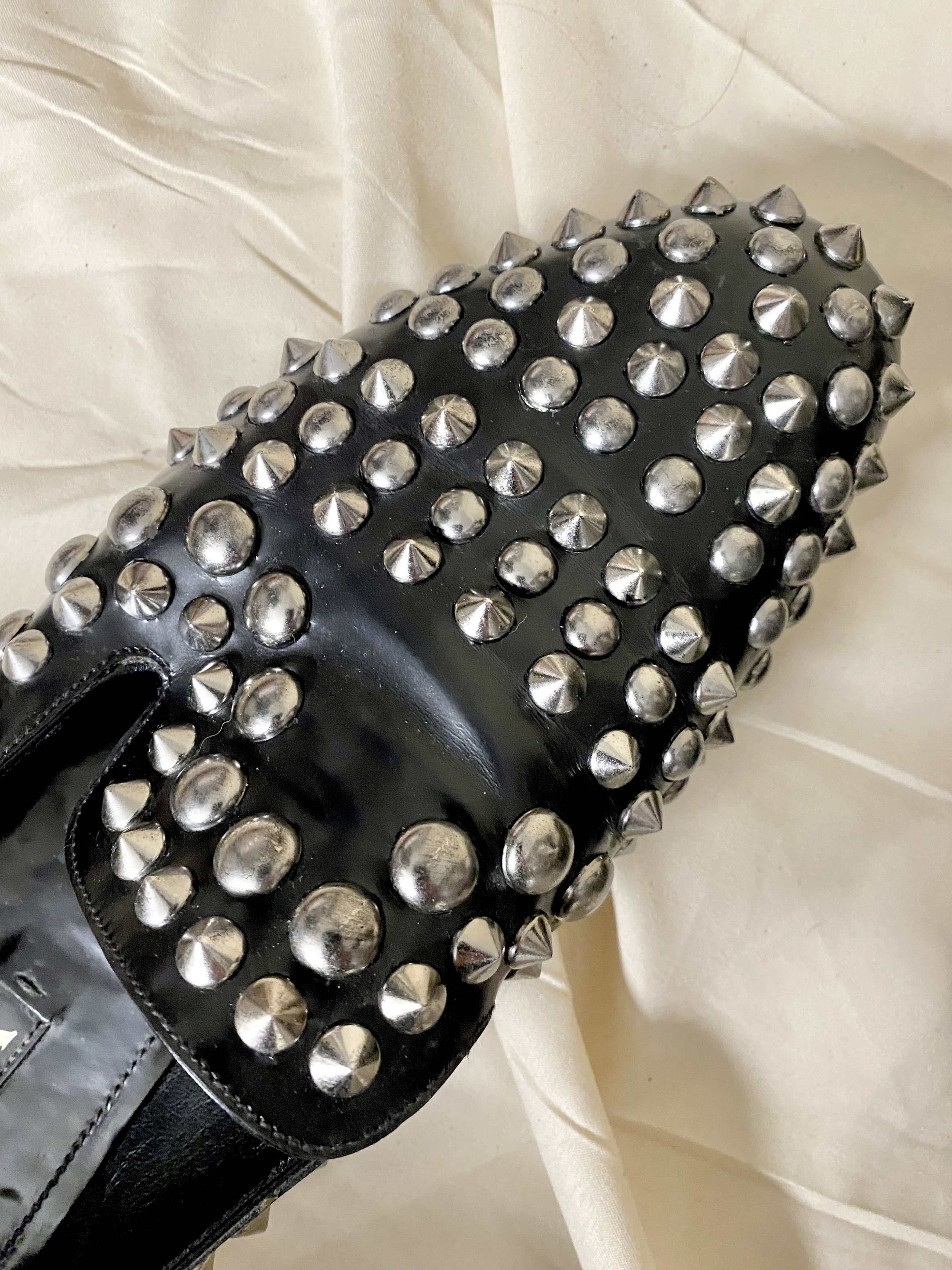 Prada Prada Vintage Studded Loafers - Unisex Size US 8 / EU 41 - 6 Thumbnail