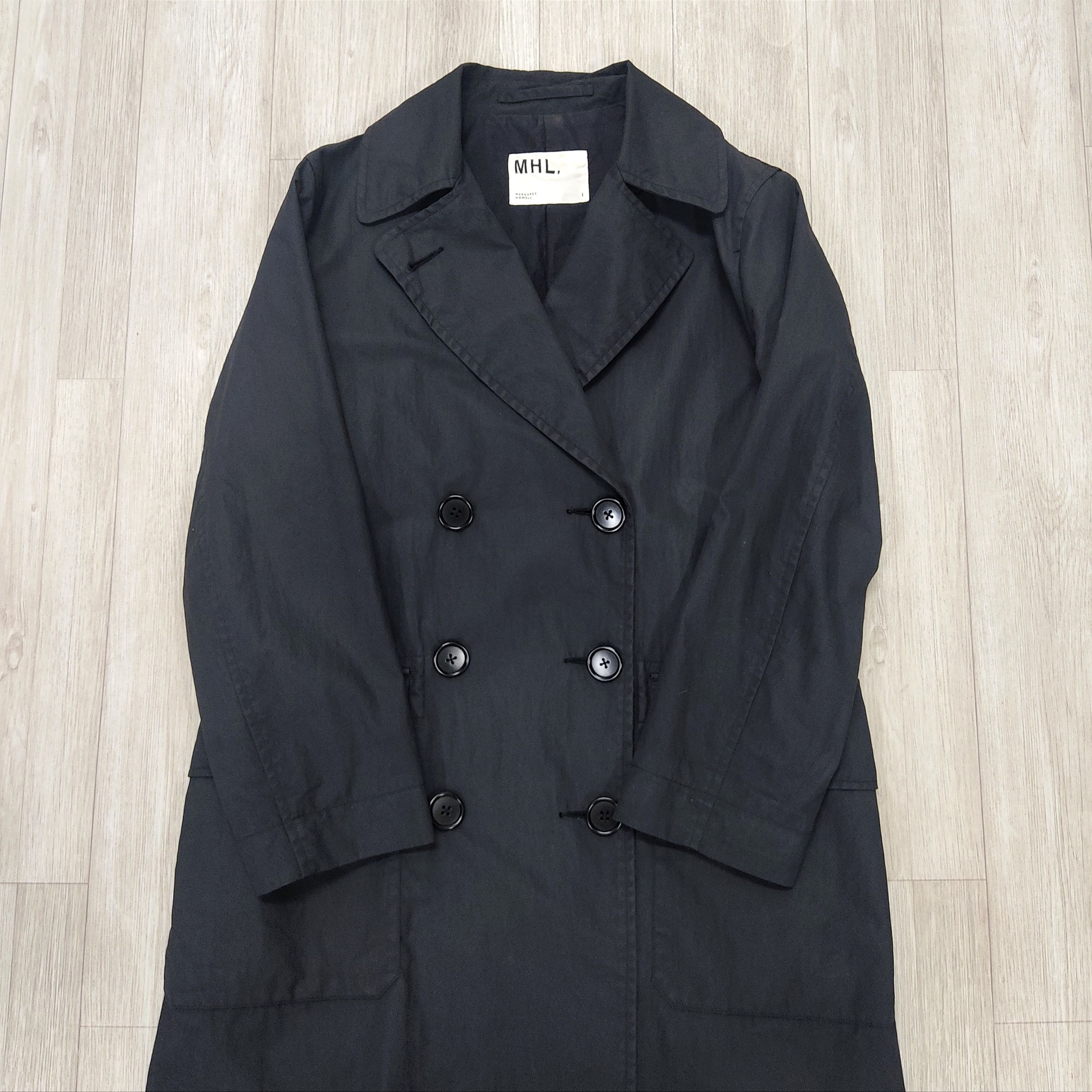 Margaret Howell MARGARET HOWELL Double Breasted Long Coat Jacket Size US S / EU 44-46 / 1 - 6 Thumbnail