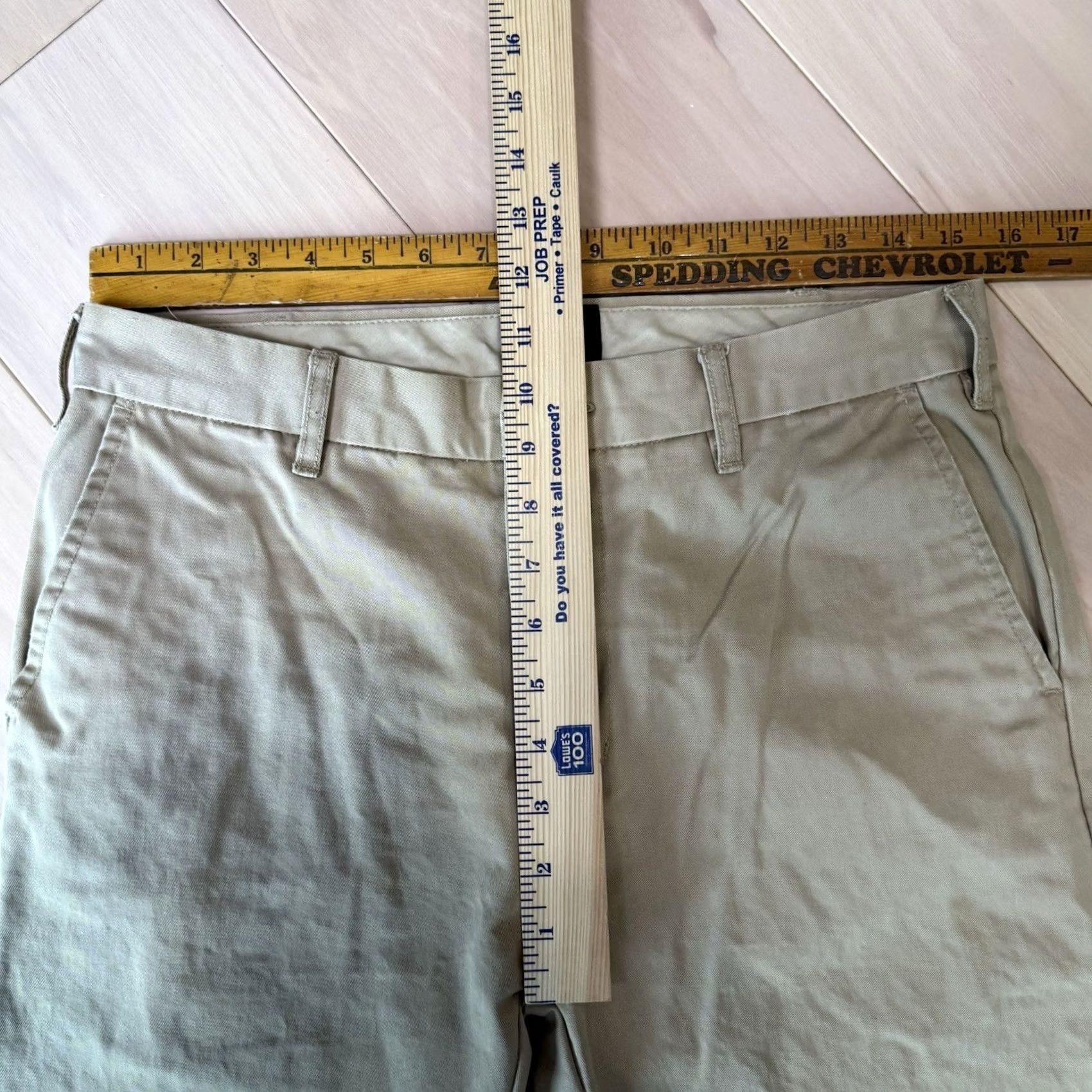 Vintage VINTAGE Stussy Chino Pants 30 Khaki Minimalist Streetwear Los Angeles Skater Pants mens Regular Straight Beige Cotton 5-Pocket Logo Garm Cord? Size US 30 / EU 46 - 6 Thumbnail