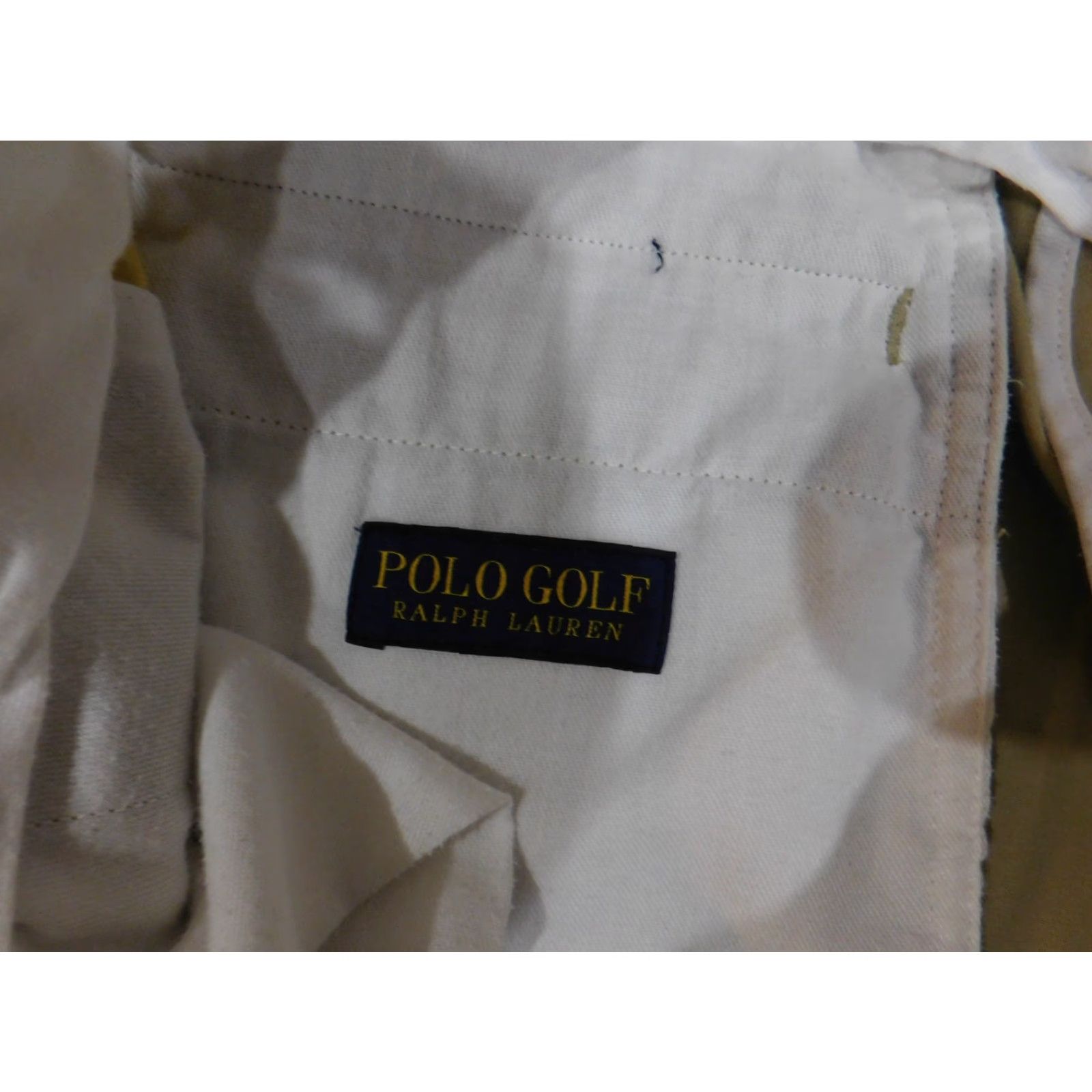 Polo Ralph Lauren Polo Ralph Lauren Shorts Mens 34 Khaki Cotton Stretch Chino Casual Flat Front Pockets 11 Inseam Regular Fit Size US S / EU 44-46 / 1 - 7 Thumbnail