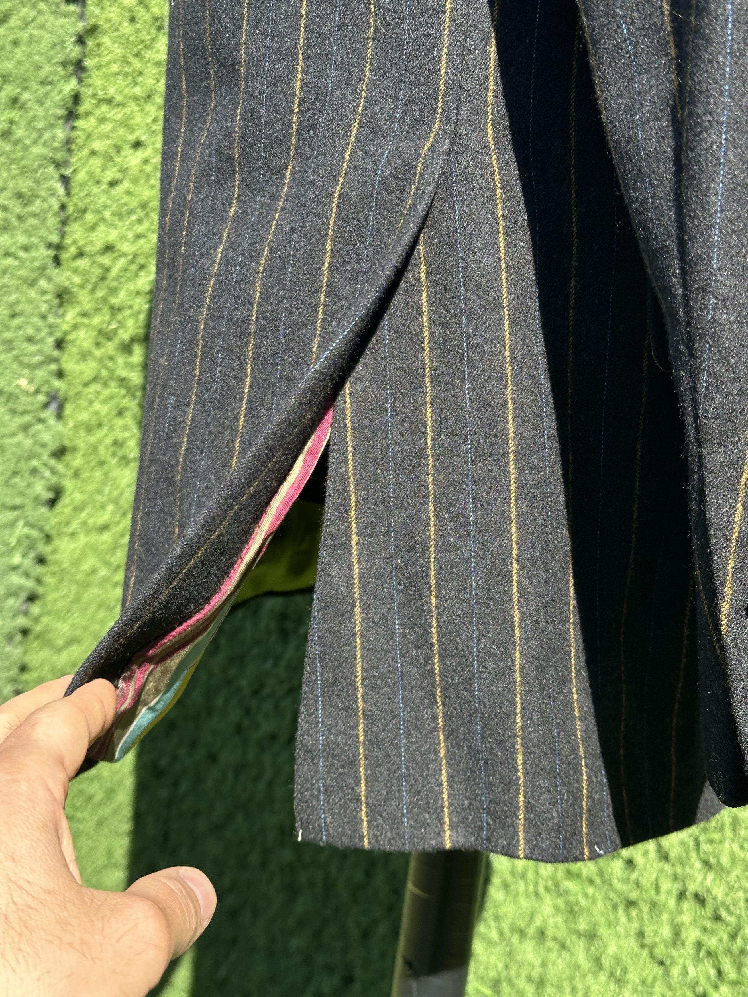 Etro Etro Milano Striped Wool Sport Coat Pocket Jacket 48 IT Size 48R - 11 Thumbnail