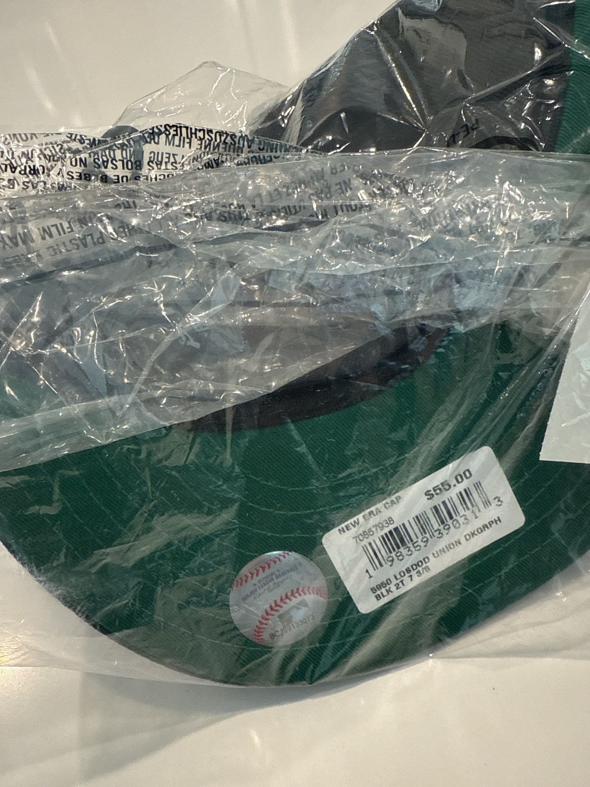 MLB × New Era × Union LA Two tone union Los Angeles Dodgers fitted green bottom 7 3/8 Size ONE SIZE - 3 Thumbnail