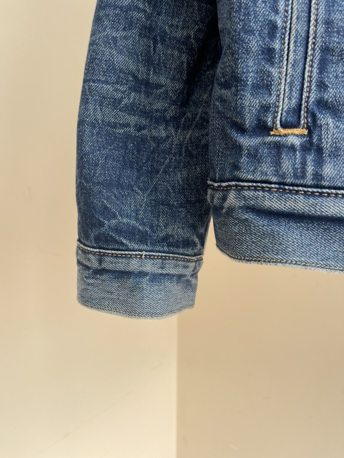 Levi's Levis Type 3 III Sherpa Trucker Washed Blue Denim Jacket Size US L / EU 52-54 / 3 - 9 Thumbnail