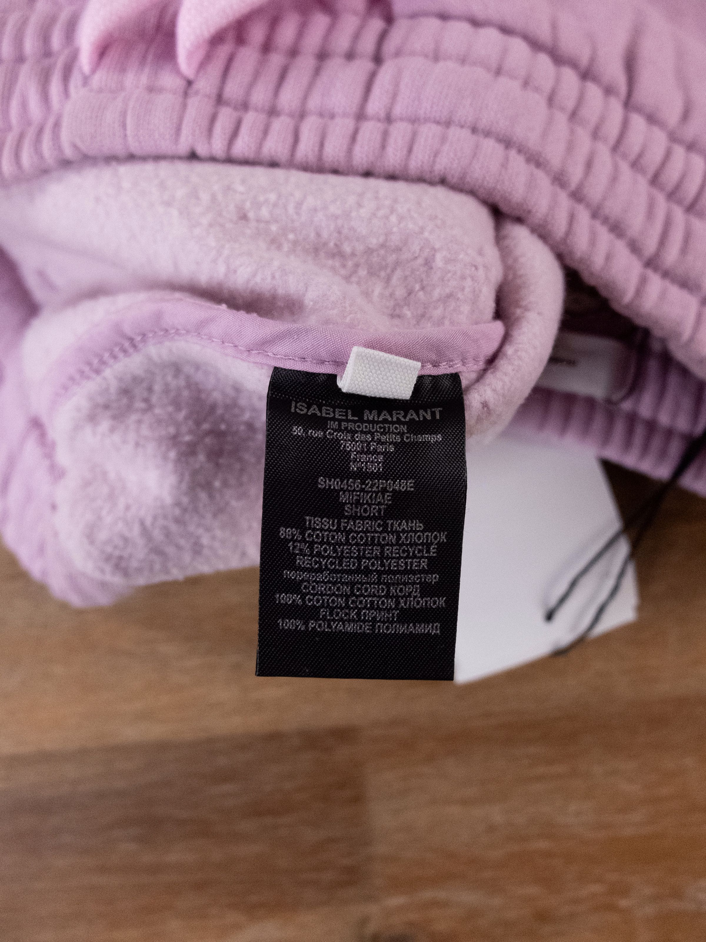 Isabel Marant Etoile ISABEL MARANT ETOILE Mifikiae pink mini logo shorts Small 36 Size 26" / US 2 / IT 38 - 9 Thumbnail