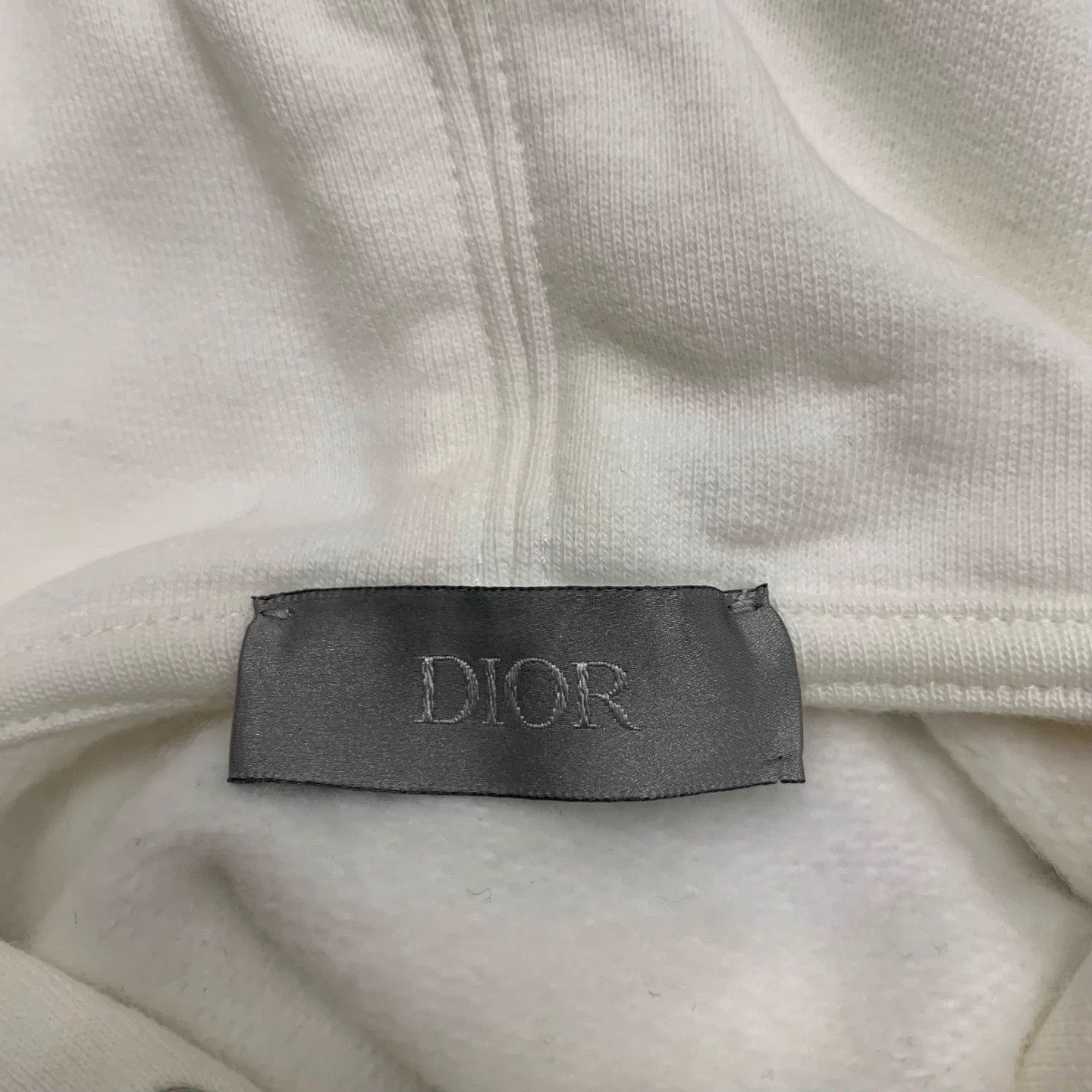 Dior Dior white saddle bag logo sweatshirt/ Size S / US 4 / IT 40 - 6 Thumbnail