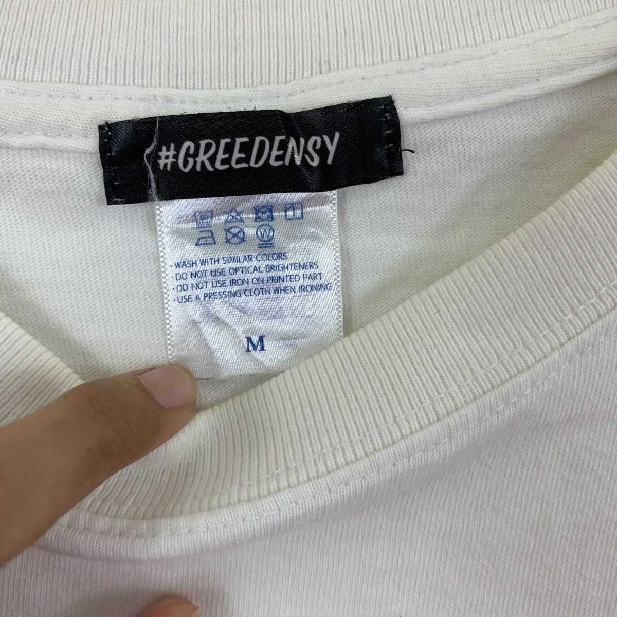 Vintage ART I Want To Shock Japan With Greendensy Illustration Tee Size M / US 6-8 / IT 42-44 - 5 Thumbnail