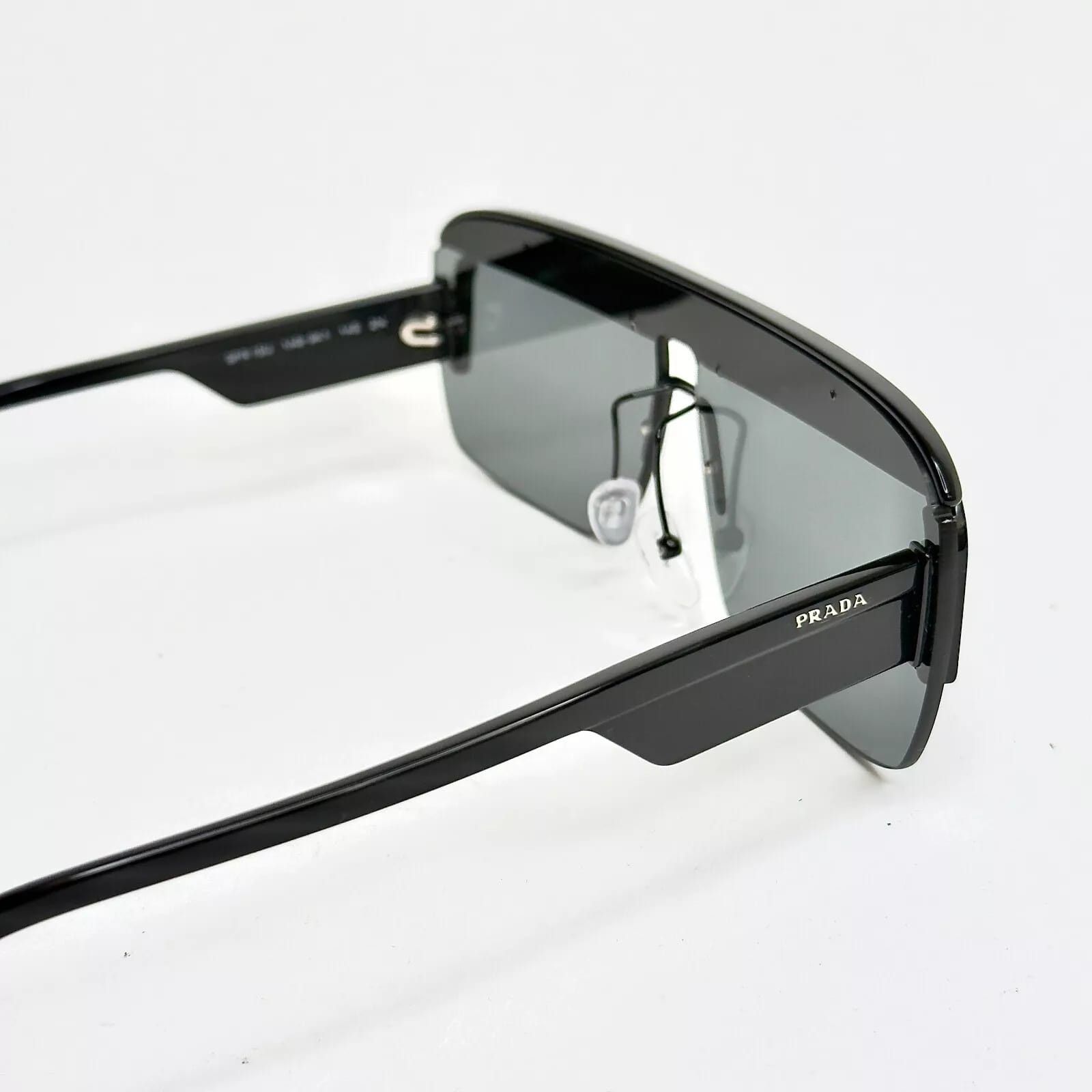 Prada PRADA GAME Mask PR15US Black Contemporary Fashion 15U Size ONE SIZE - 5 Thumbnail