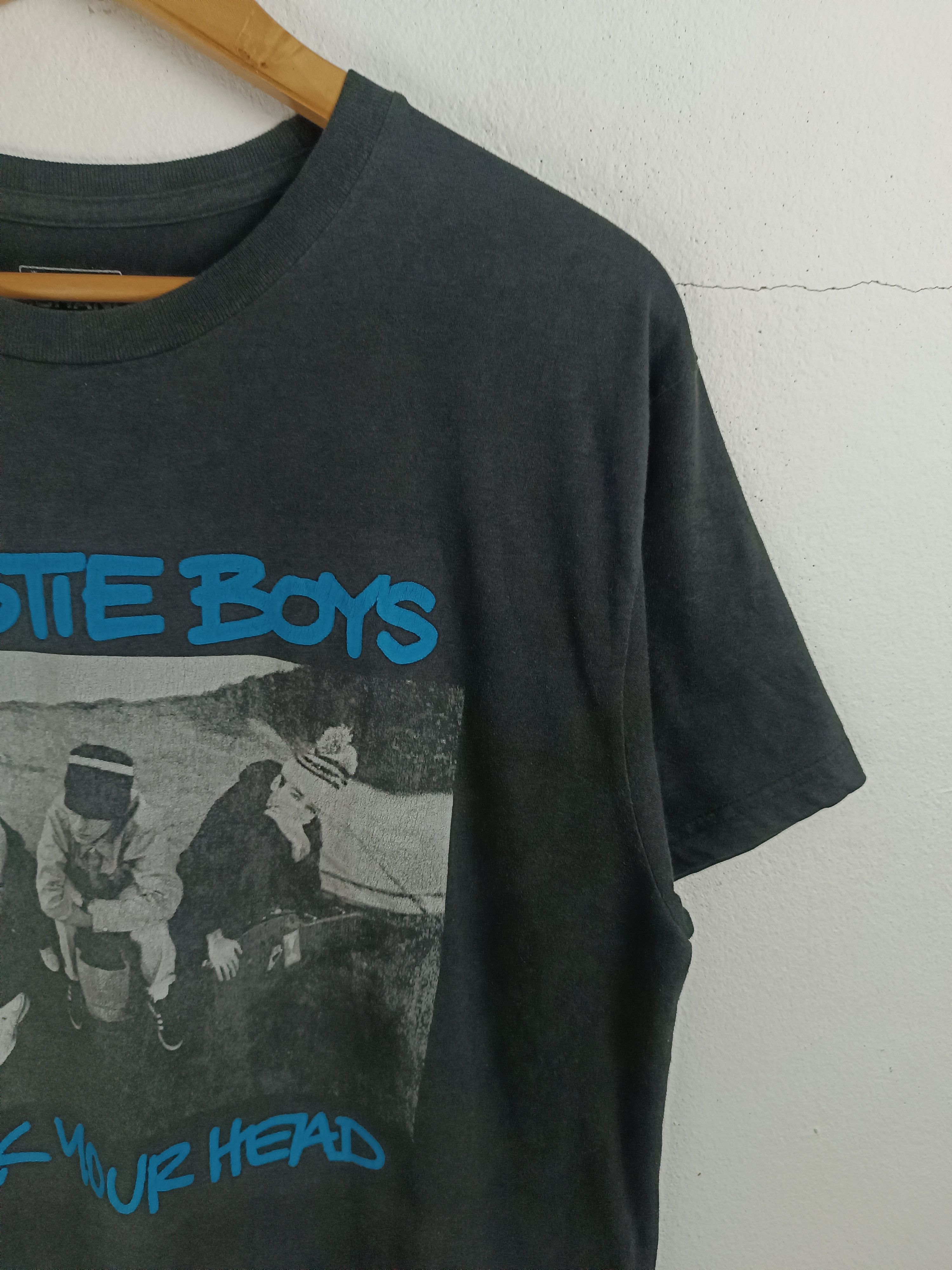 Band Tees VINTAGE BEASTIE BOYS CHECK YOUR HEAD FADED TEE Size US L / EU 52-54 / 3 - 6 Thumbnail