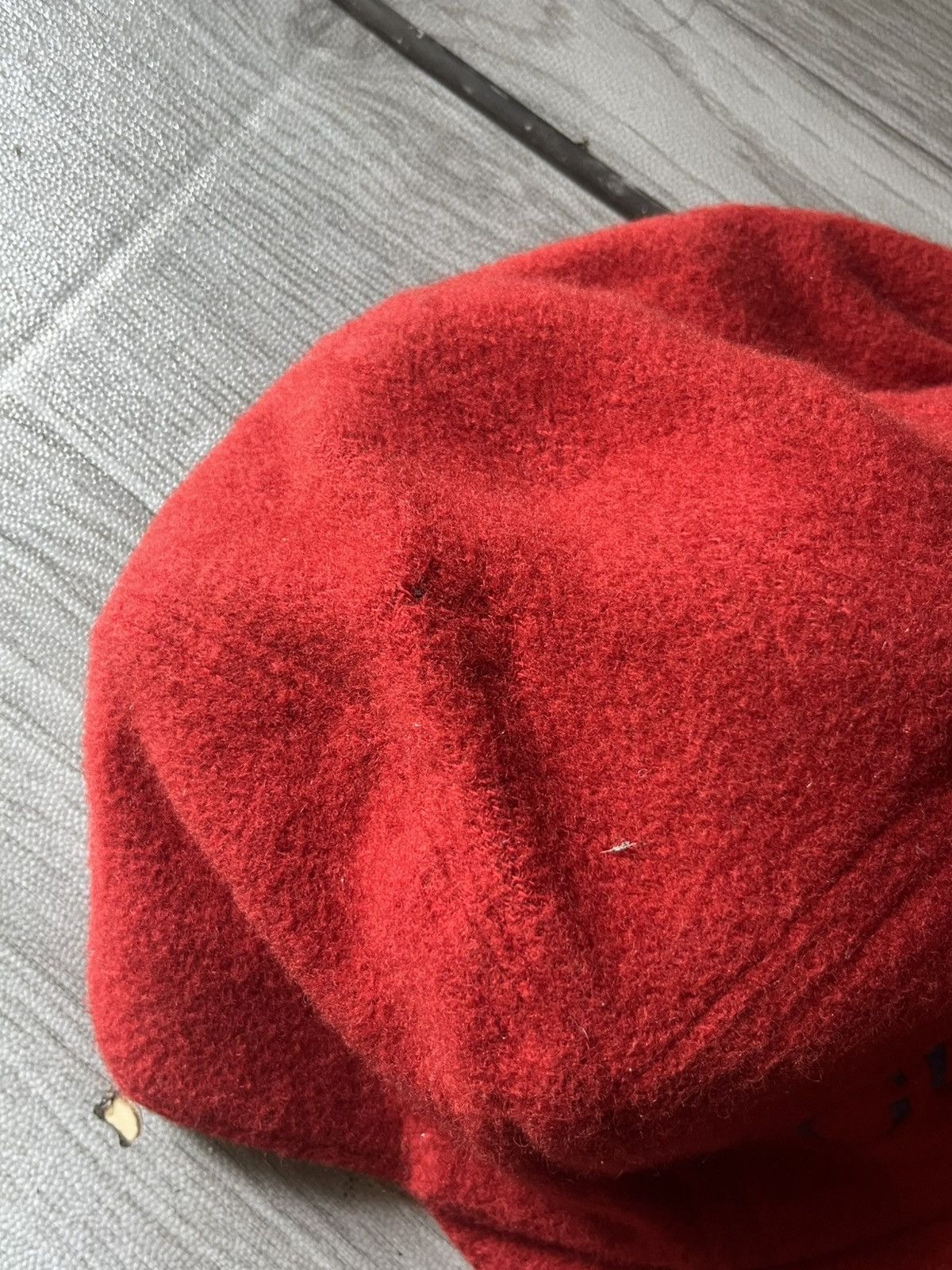 Guess 90s Guess Strap Back Cap Wool Size ONE SIZE - 9 Thumbnail