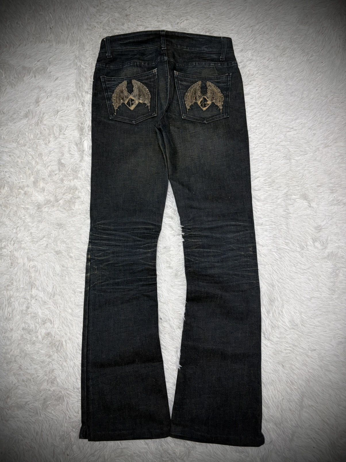 If Six Was Nine Henry Duarte wing flared jeans Size US 29 - 1 Thumbnail