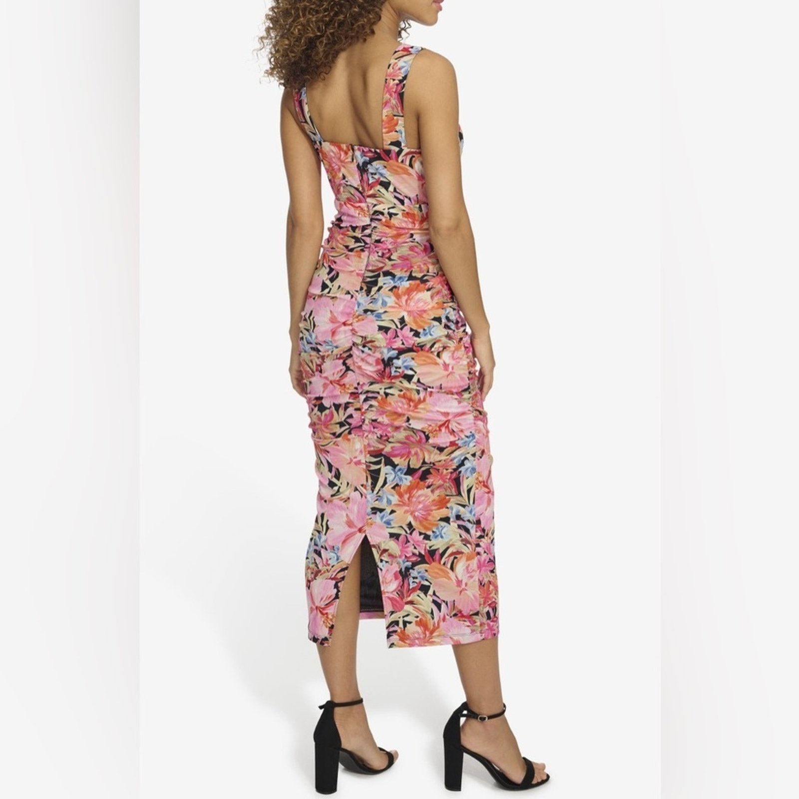 & Other Stories Siena Studio Floral Pink Sleeveless Size 4 Size S / US 4 / IT 40 - 2 Thumbnail