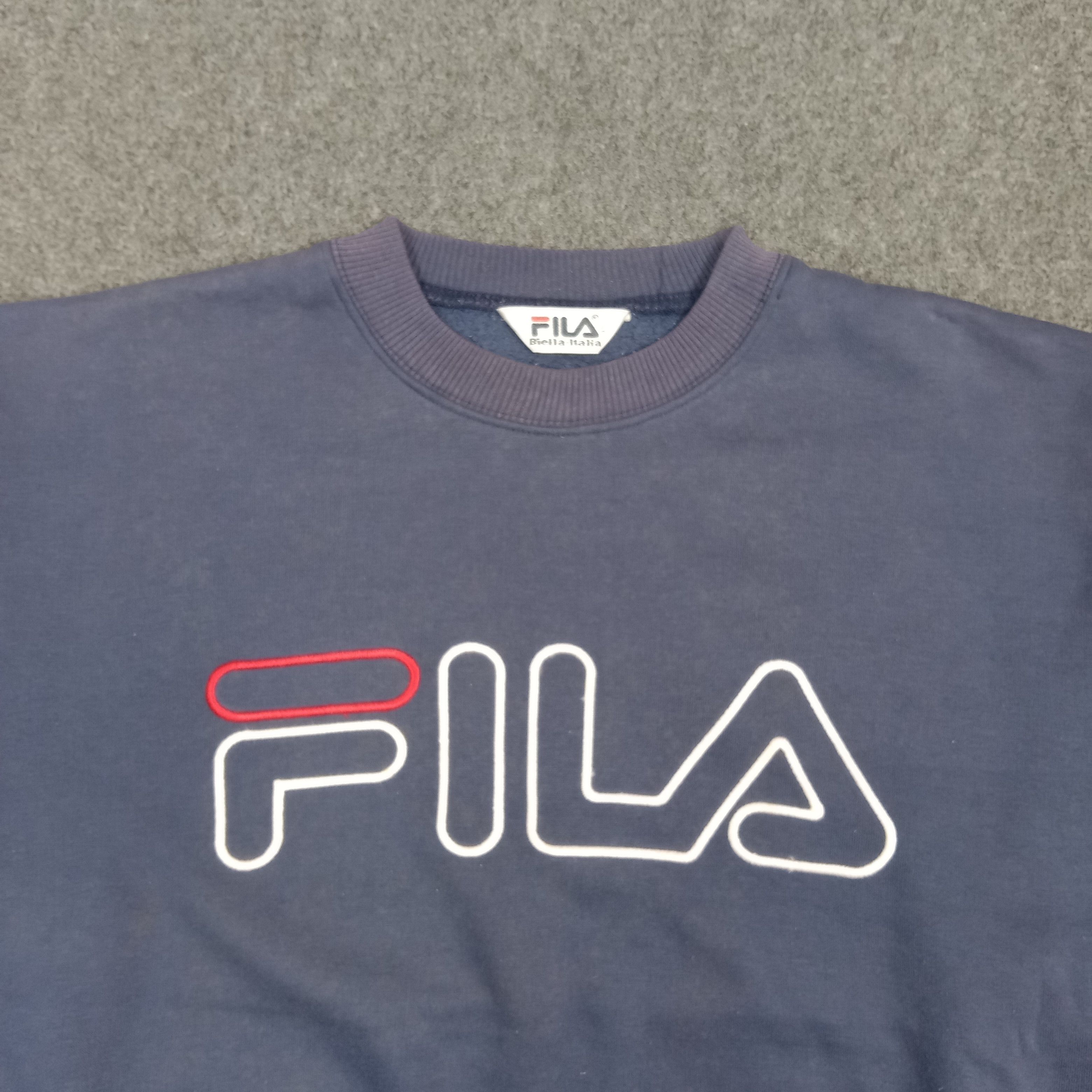 Fila FILA Biella Italia Sweatshirt C275N5 Size US L / EU 52-54 / 3 - 2 Thumbnail
