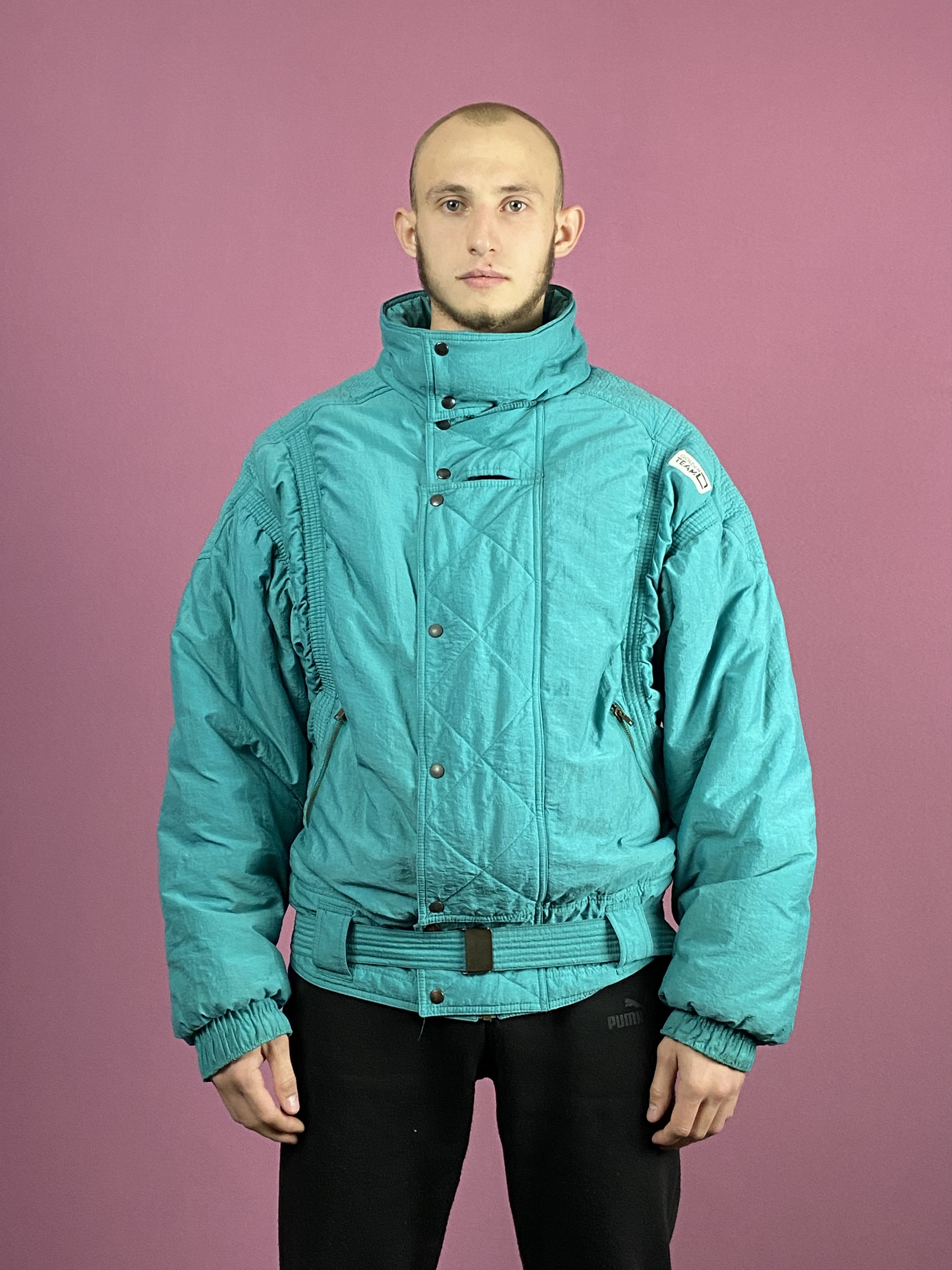 Vintage 90s Golden Team Vintage Men's Belt Ski Jacket - XL Size US XL / EU 56 / 4 - 1 Thumbnail