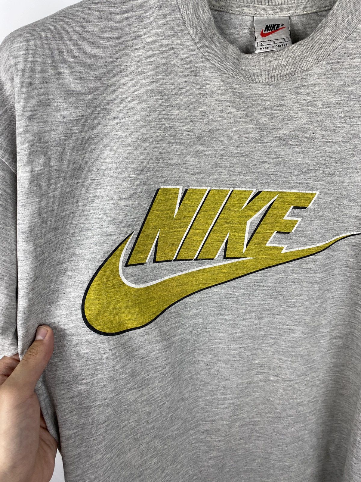 Other Vintage Nike 1990s Tee T-Shirt Big Logo Men Size L Size US L / EU 52-54 / 3 - 6 Thumbnail