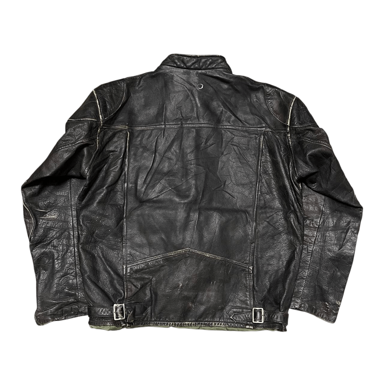 Leather Vintage Nankai Japan Leather Racing Jacket Size US M / EU 48-50 / 2 - 12 Thumbnail