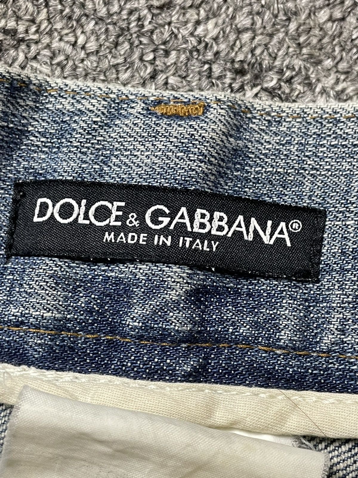 Dolce & Gabbana Dolce & Gabbana Distressed Denim Jeans (93) Size US 34 / EU 50 - 11 Thumbnail