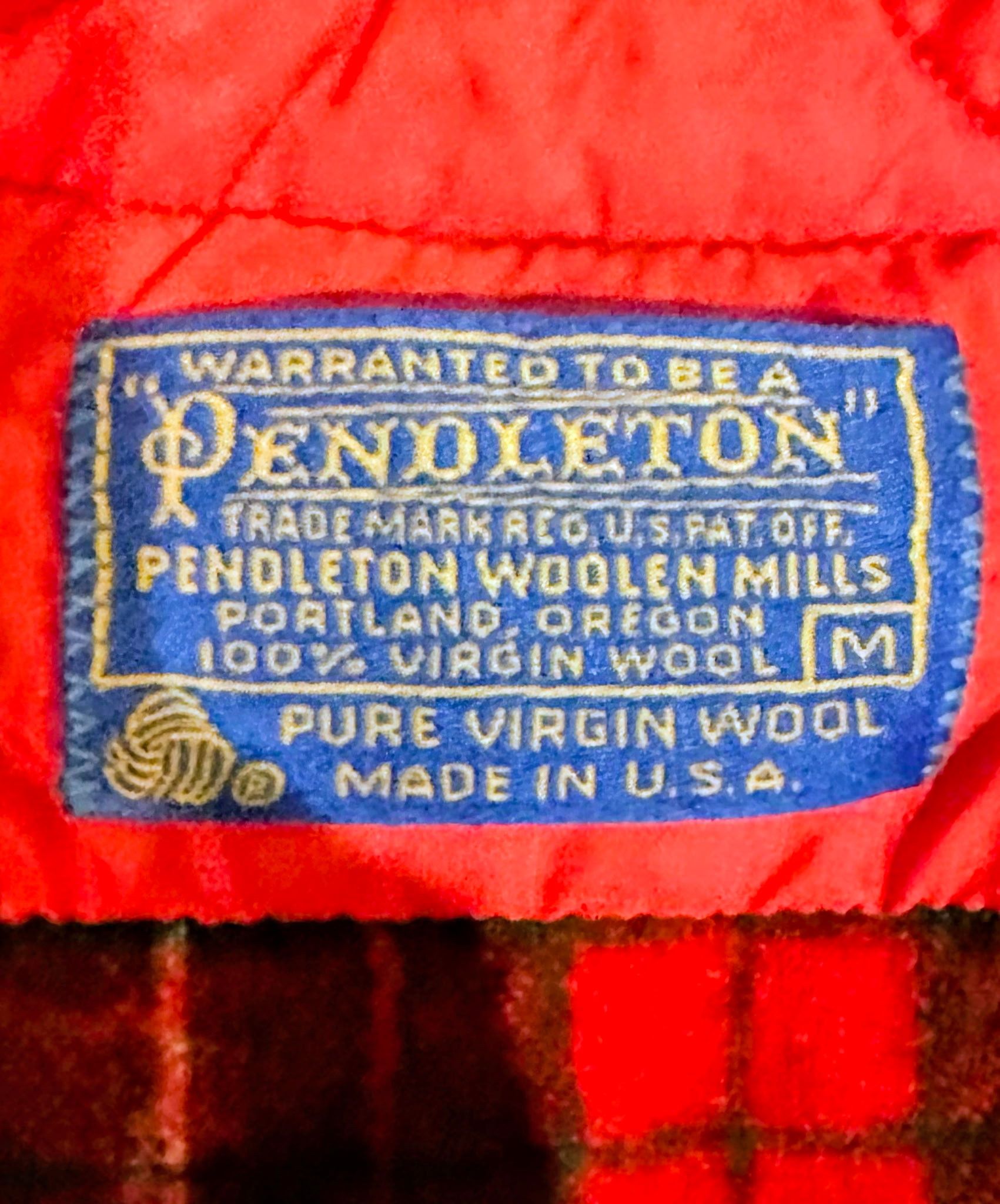 Pendleton Vintage Pendleton Wool Flannel Mens M Plaid Made In USA Size US M / EU 48-50 / 2 - 2 Thumbnail